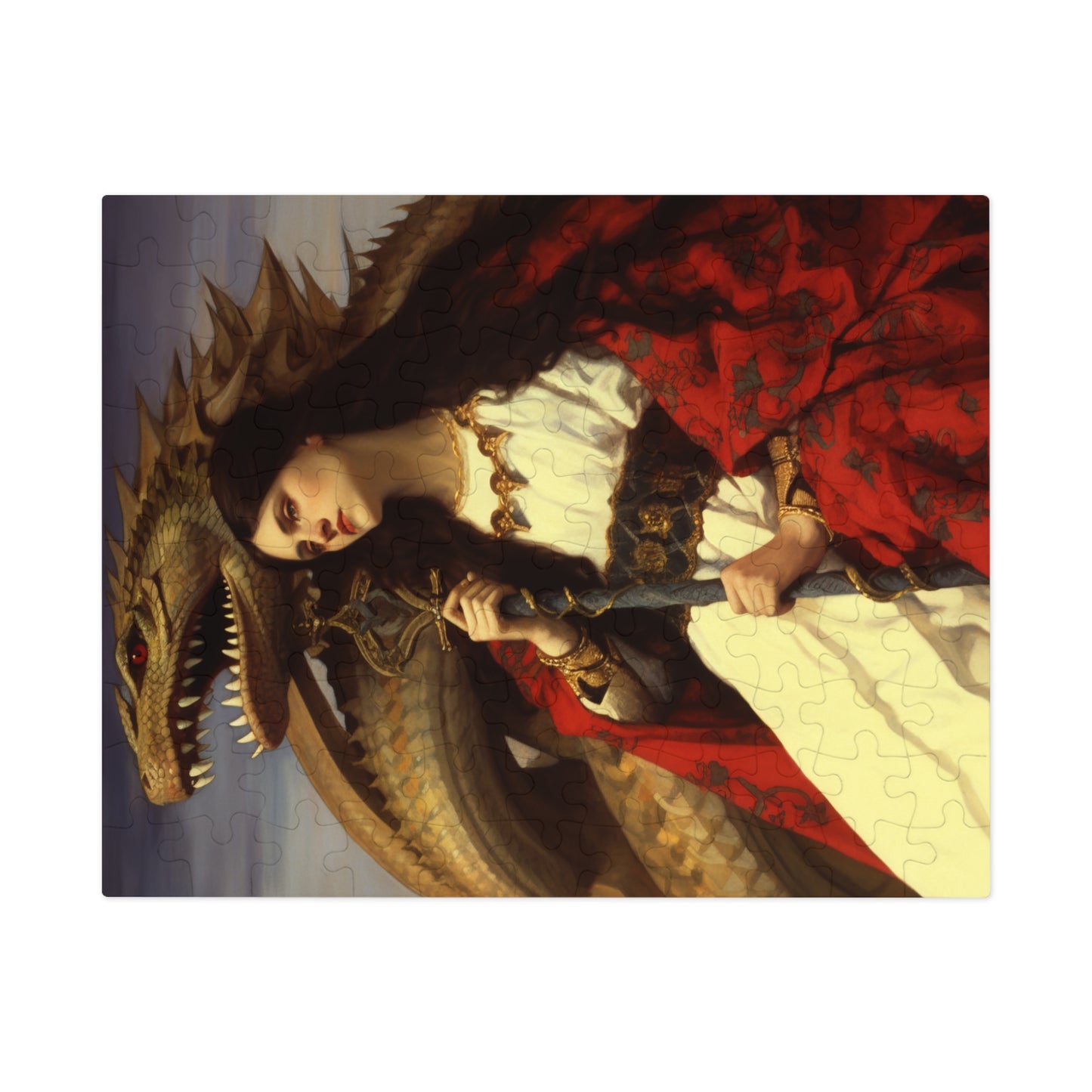 Saint Martha of Bethany - Puzzle and Keepsake Tin - Religious Jigsaw Puzzle (30, 110, 252, 500,1000-Piece) - Religious Puzzle