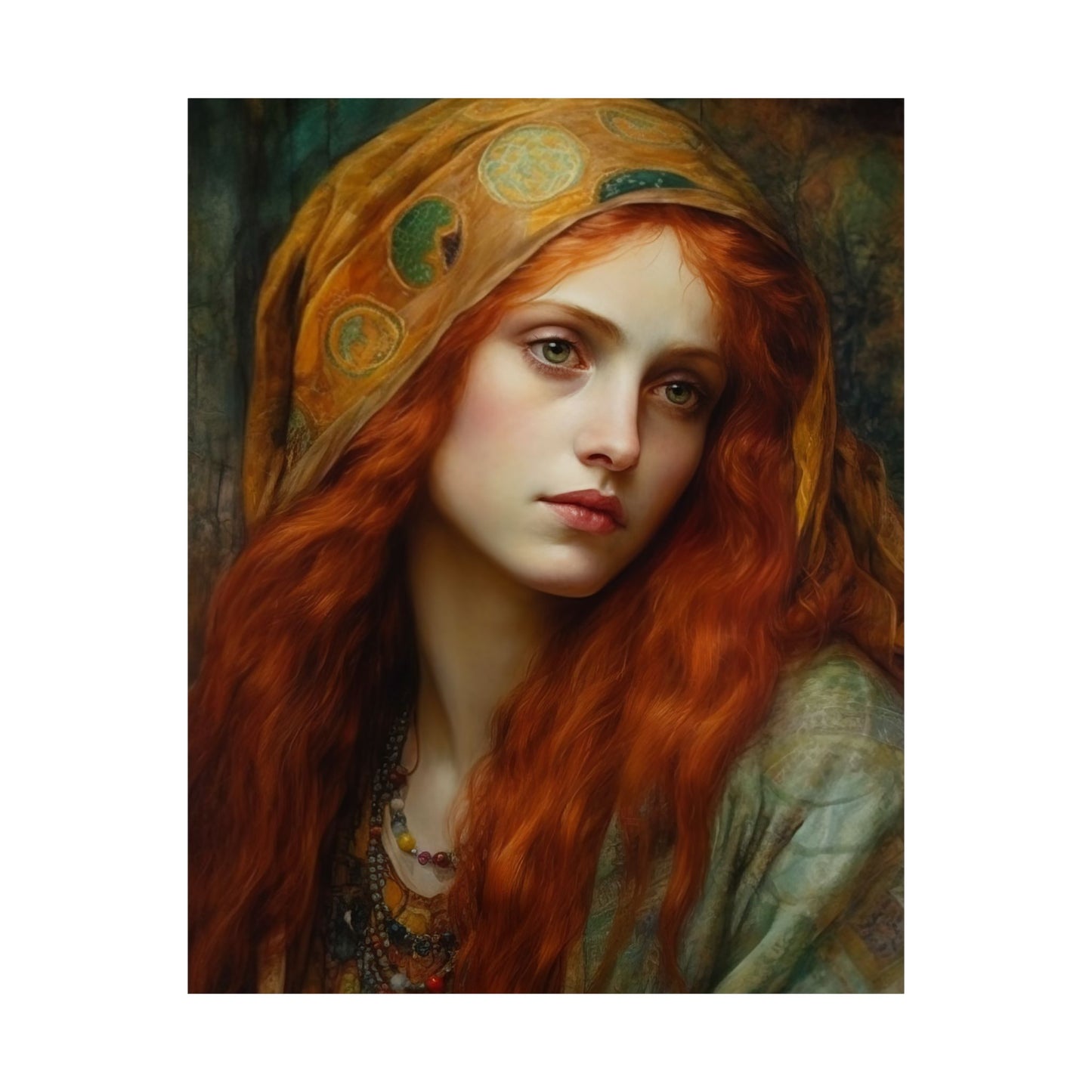 Mary Magdalene's Inner Peace Print - Sanctified Souls Print - Multiple Sizes - Premium Matte Vertical Posters