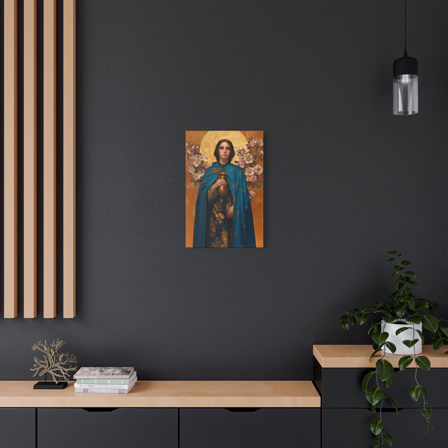 Anastasia the Patrician of Alexandria  - Museum Wrapped Canvas - Sanctified Souls Print - Religious Art