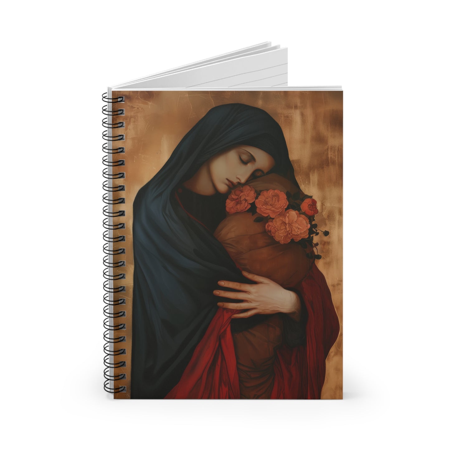 Blessed Are the Innocent in His Kingdom - The Feast of the Holy Innocents - Religious - Spiral Notebook - Ruled - Catholic - Devotional
