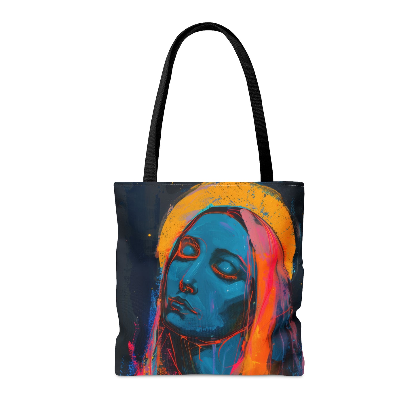 Mary, Mother of God _ Mother of Eternal Wisdom Tote Bag - Large Medium Small Faith Art Bag - Catholic Faith Purse - Religious Carry All