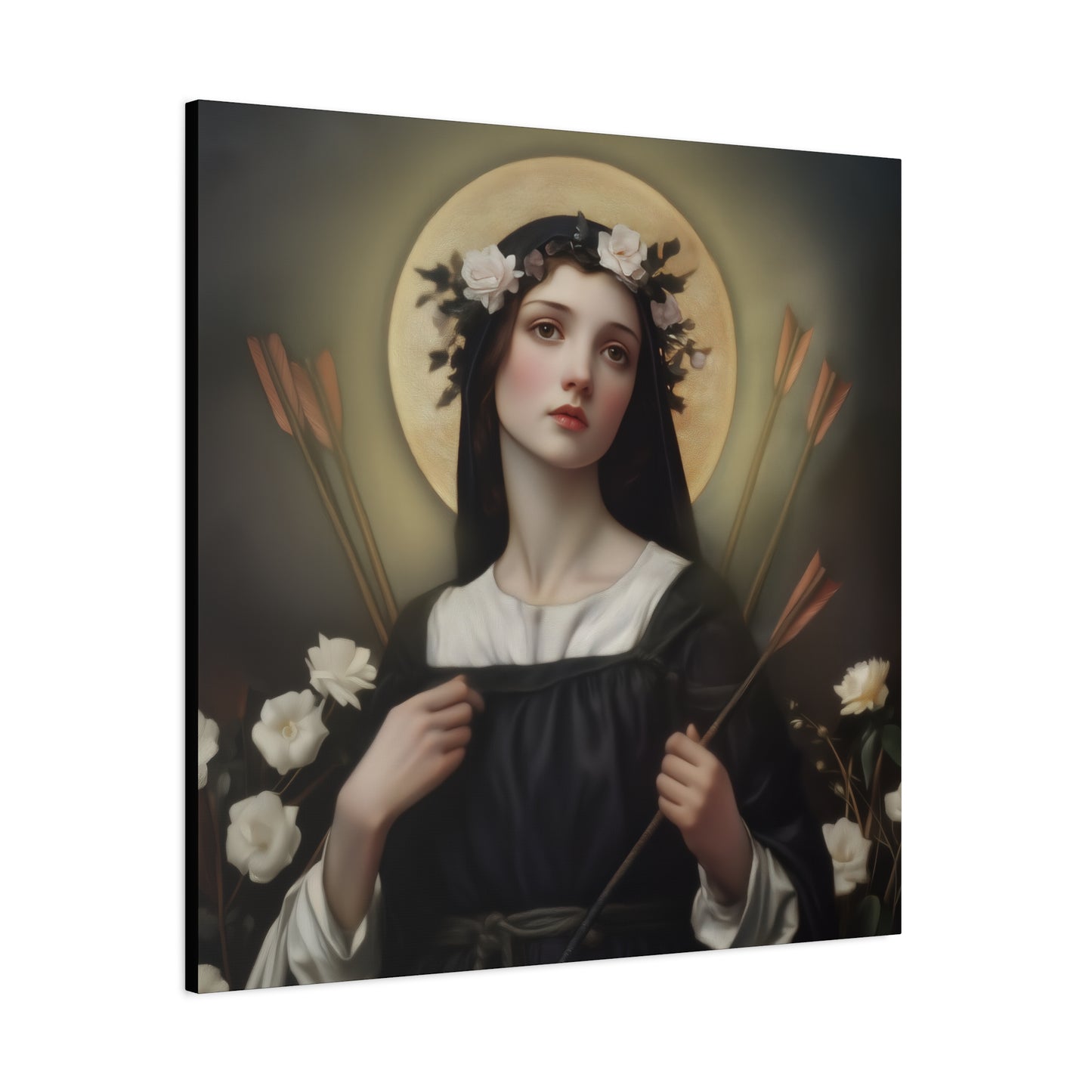 Saint Dorothy of Montau - Gallery Wrapped Canvas - Print - Religious Art for your Home - Catholic Art