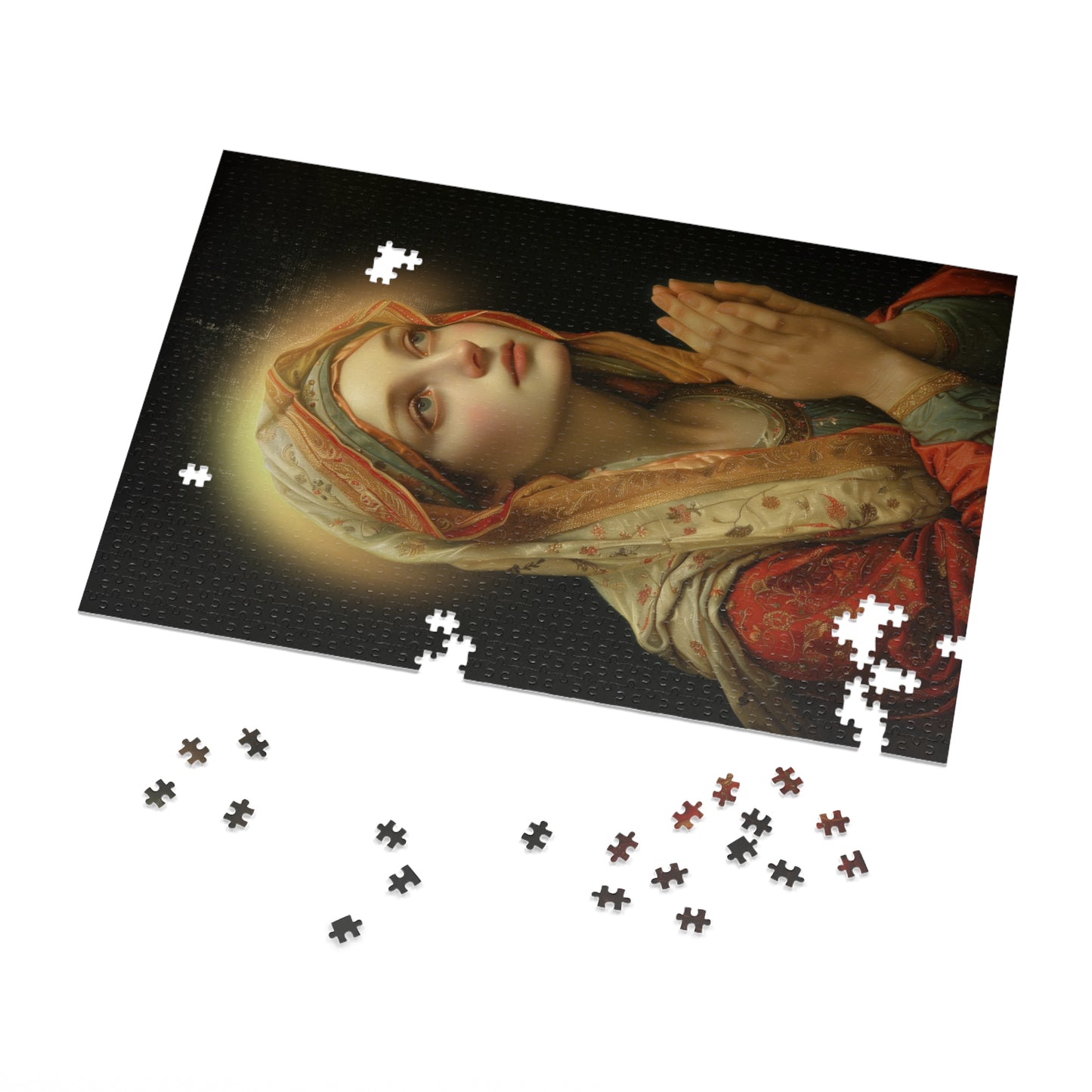 Saint Regina - Puzzle and Keepsake Tin - Religious (30, 110, 252, 500,1000) - Religious Puzzle - Gifts for Catholic Families - Saints