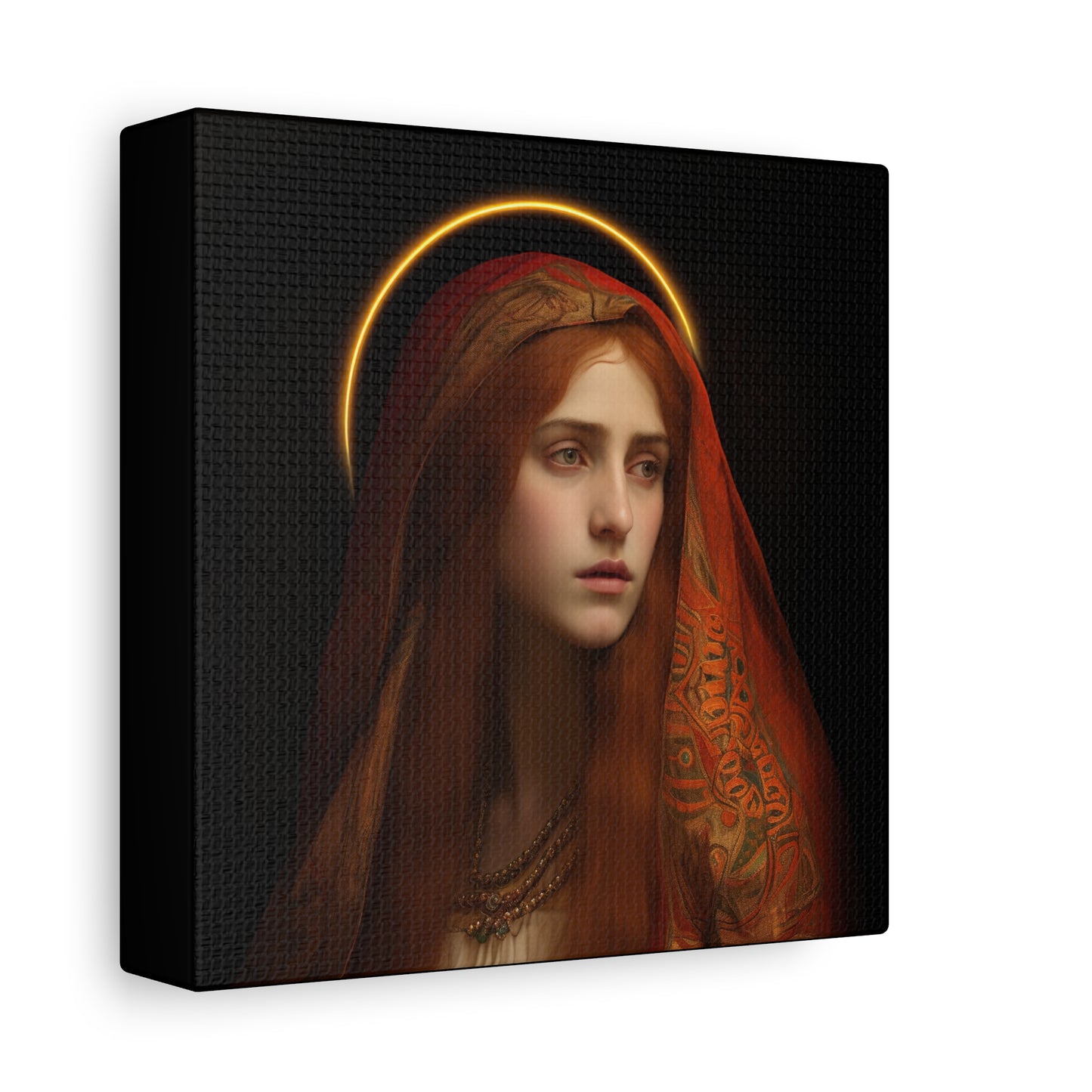The Beloved Disciple - Mary Magdalene's Devotion - Museum Wrapped Canvas - Sanctified Souls Print - Religious Art for your Home