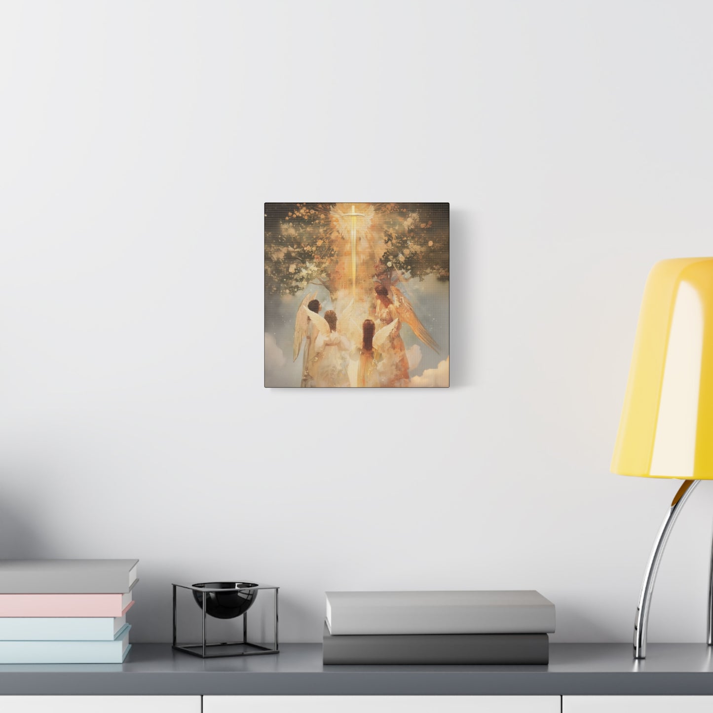 The Watchers of the First Dawn - Guardians of Eden - Gallery Wrapped Canvas - Print - Religious Art for your Home - Catholic Art