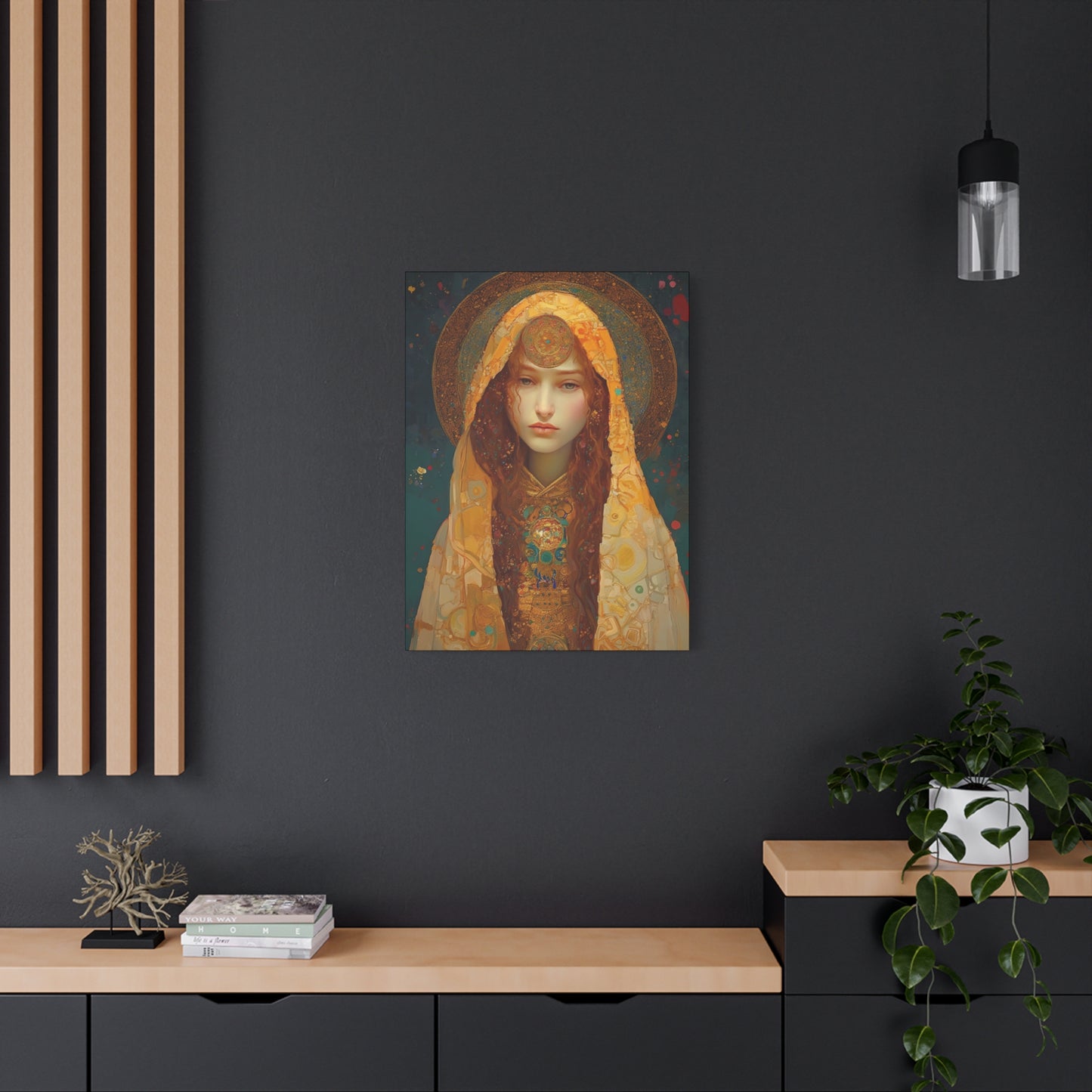 Saint Mary Magdalene Canvas Print - Multiple Sizes - Catholic Home art - Museum Wrapped Canvas - Sanctified Souls Print