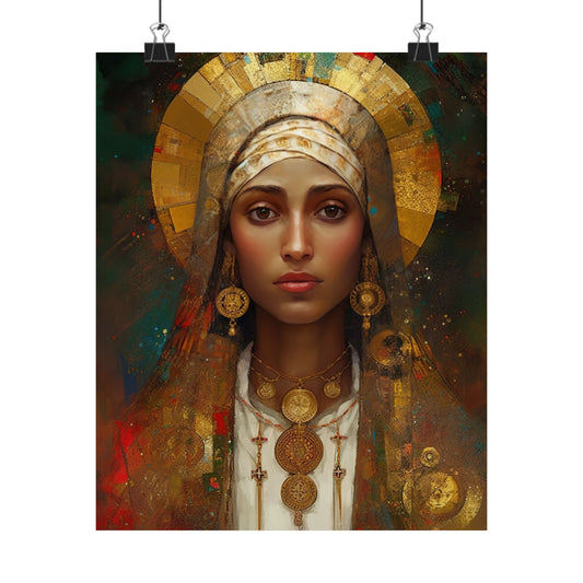 St. Julia of Carthage - Catholic Saint Poster Print
