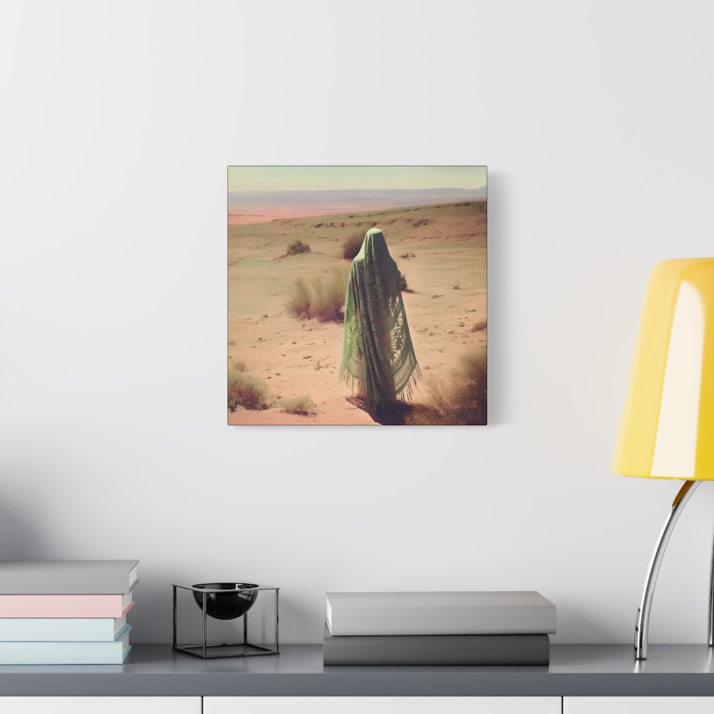 Saint Theodora of Alexandria  - Museum Wrapped Canvas - Sanctified Souls Print - Desert Mothers Series - Fine art Print - Religiou