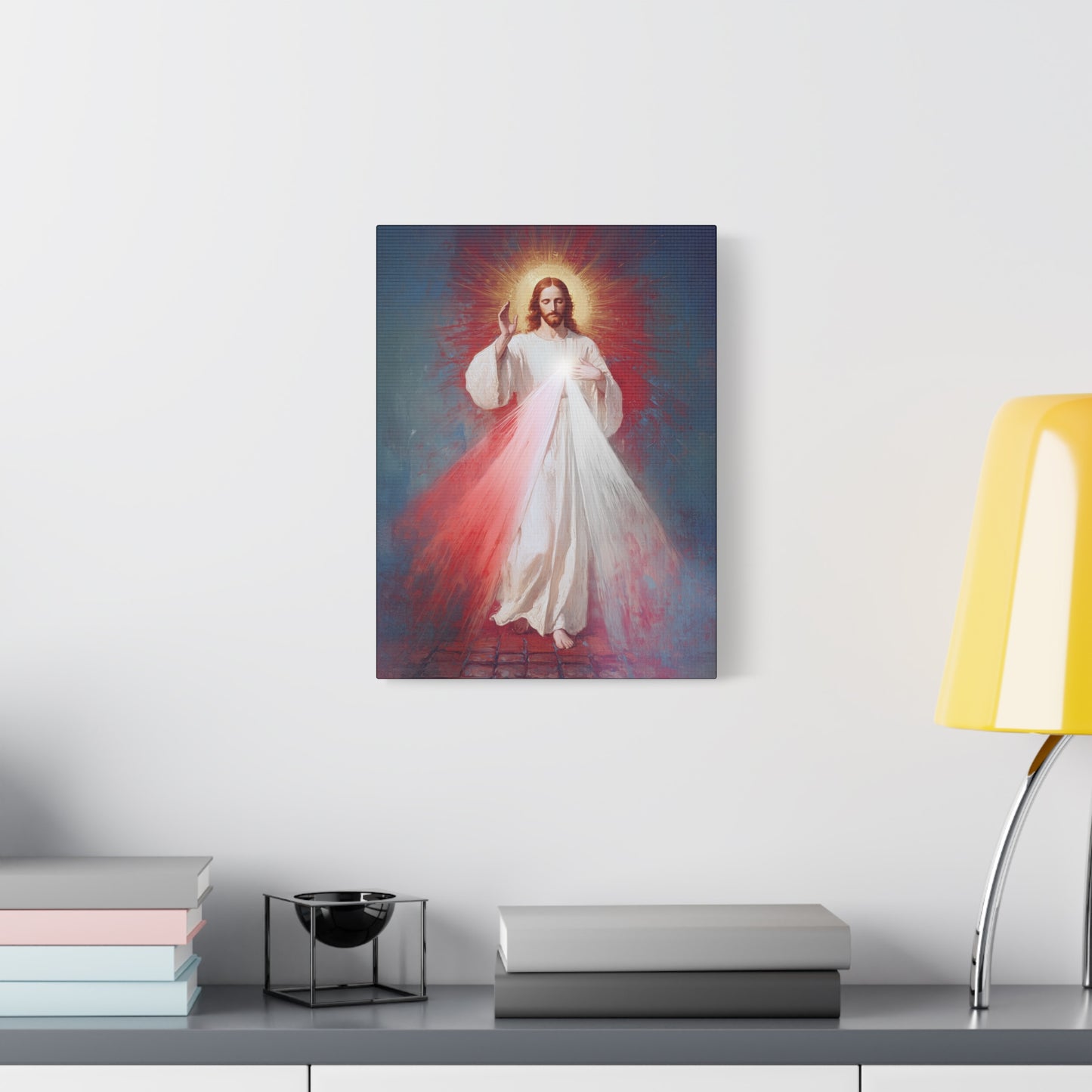 The Divine Mercy - Our Lord Jesus Christ - Gallery Wrapped Canvas - Print - Religious Art for your Home - Catholic