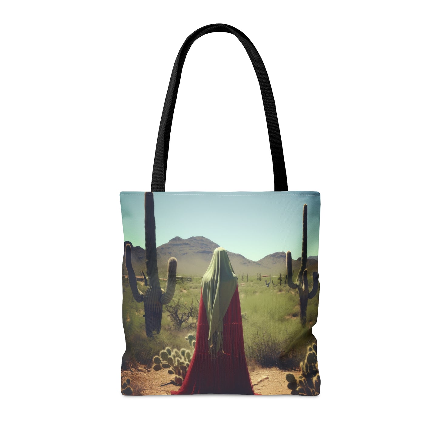 Saint Melania the Elder, Desert Mother Tote Bag - Large Medium Small Faith Art Bag - Catholic Faith Purse - Religious Carry All Reusable