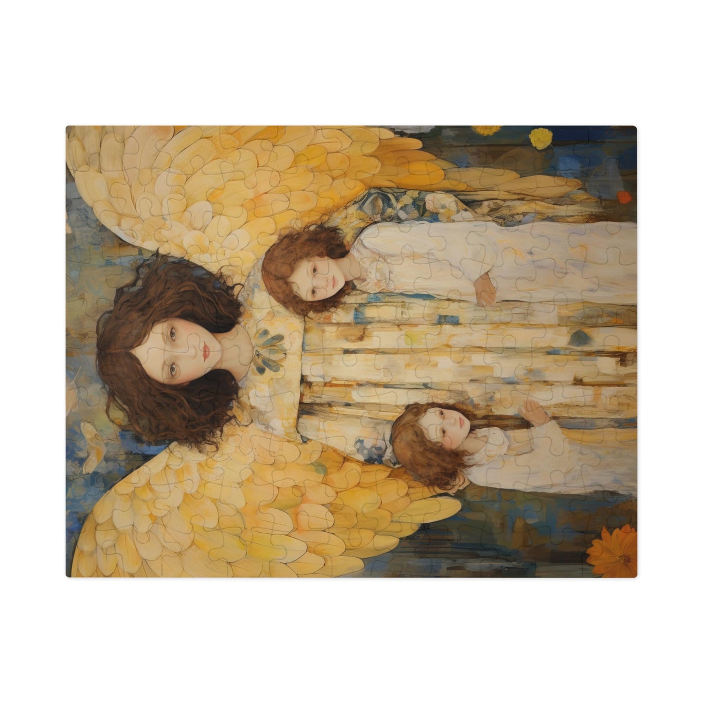 Embrace of the Guardian - Puzzle and Keepsake Tin - Religious Jigsaw Puzzle (30, 110, 252, 500,1000-Piece) - Religious Puzzle