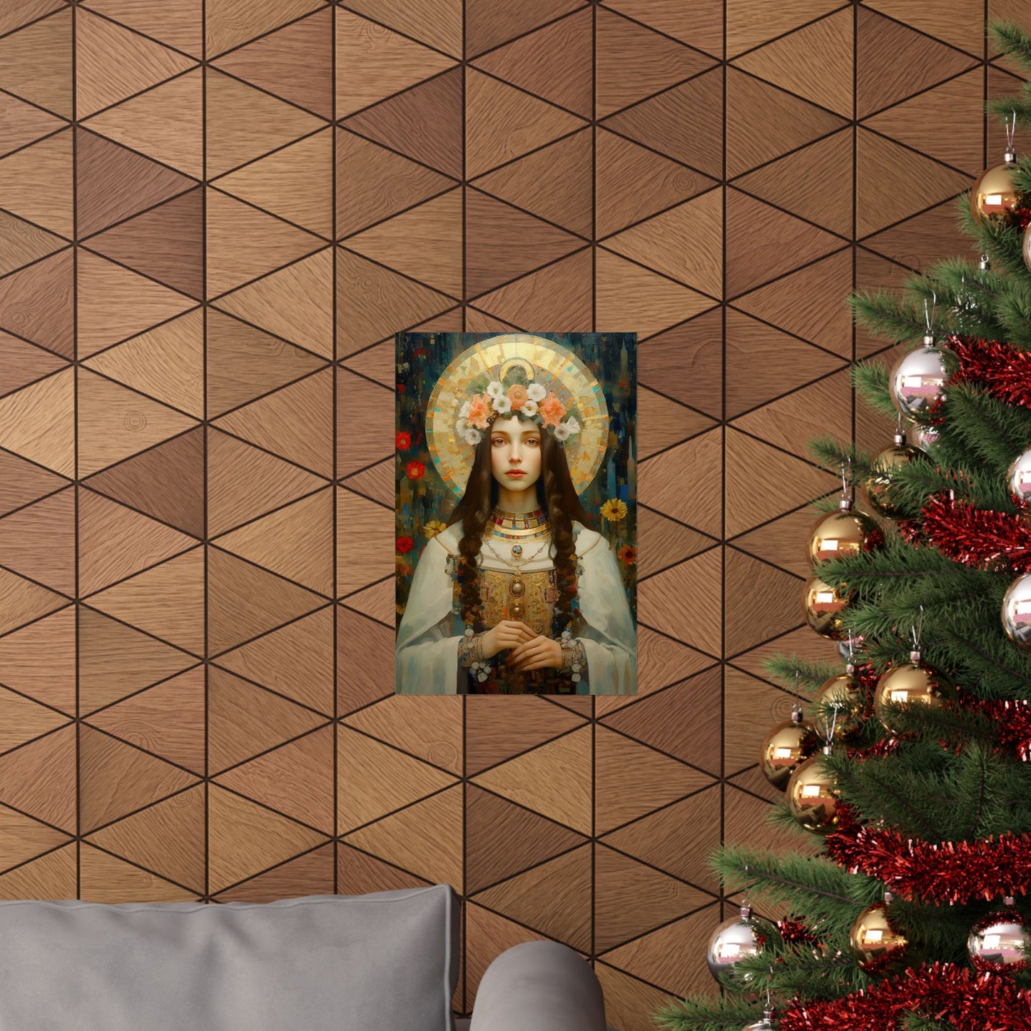 Saint Dorothy - Sanctified Souls Print - Multiple Sizes - Premium Matte Vertical Posters