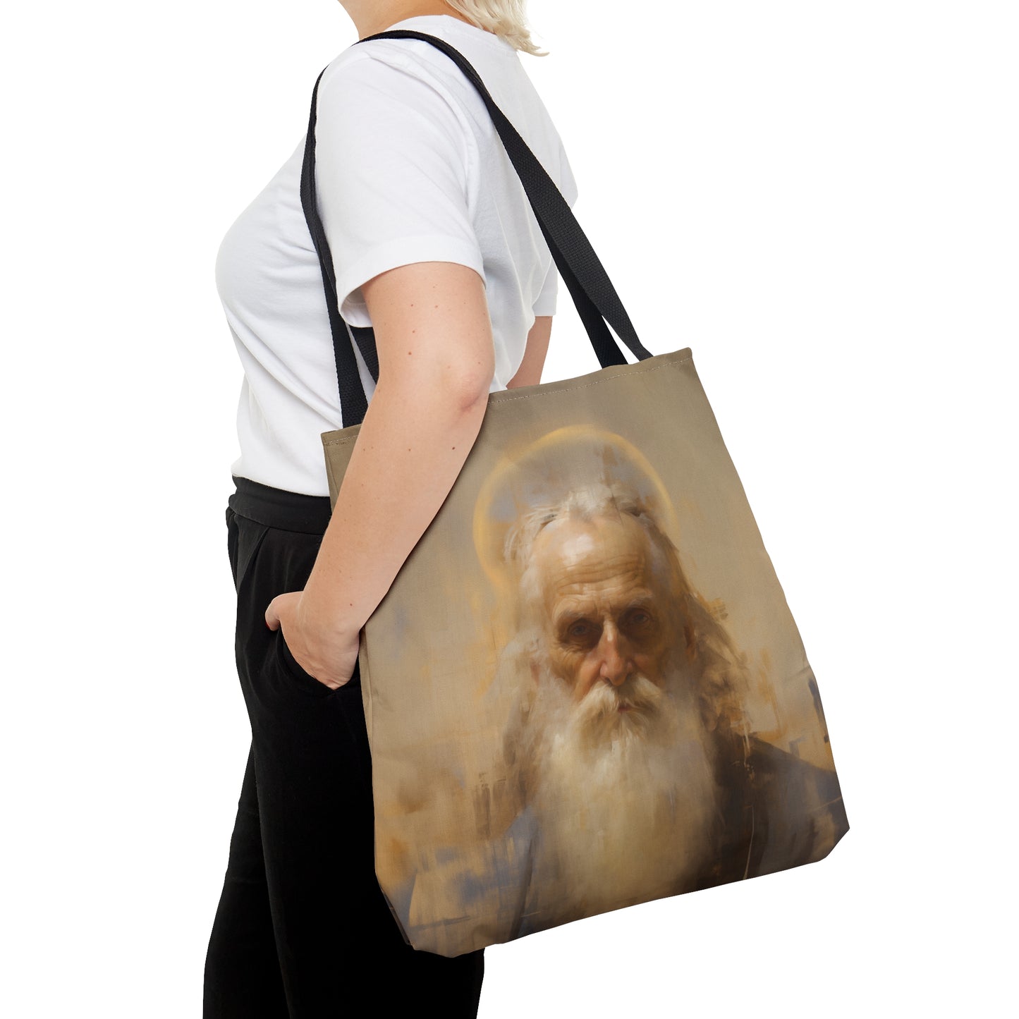 Saint Zachariah Tote Bag - Large Medium Small Faith Art Bag - Catholic Faith Purse - Religious - Prayer Bag - Devotional Purse