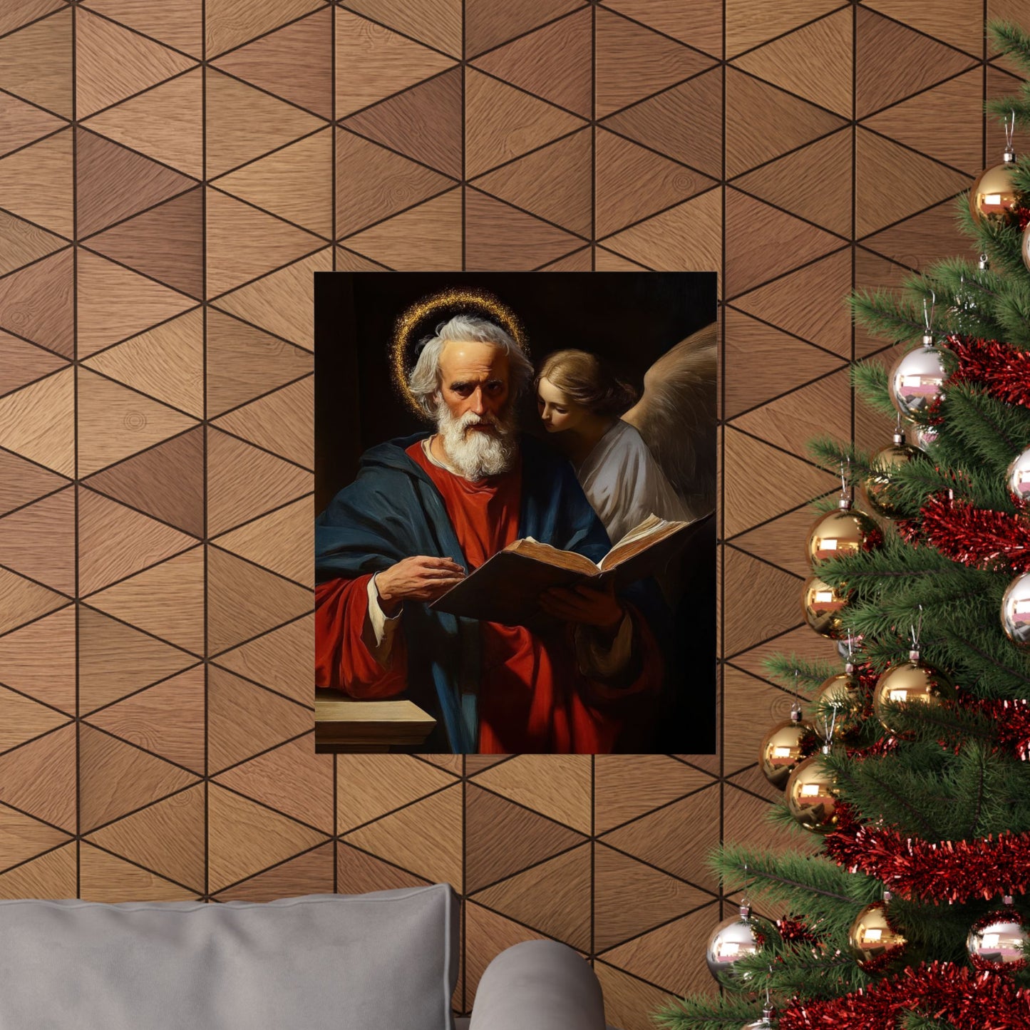 Saint Matthew the Apostle - Sanctified Souls Print - Multiple Sizes - Premium Matte Vertical Posters