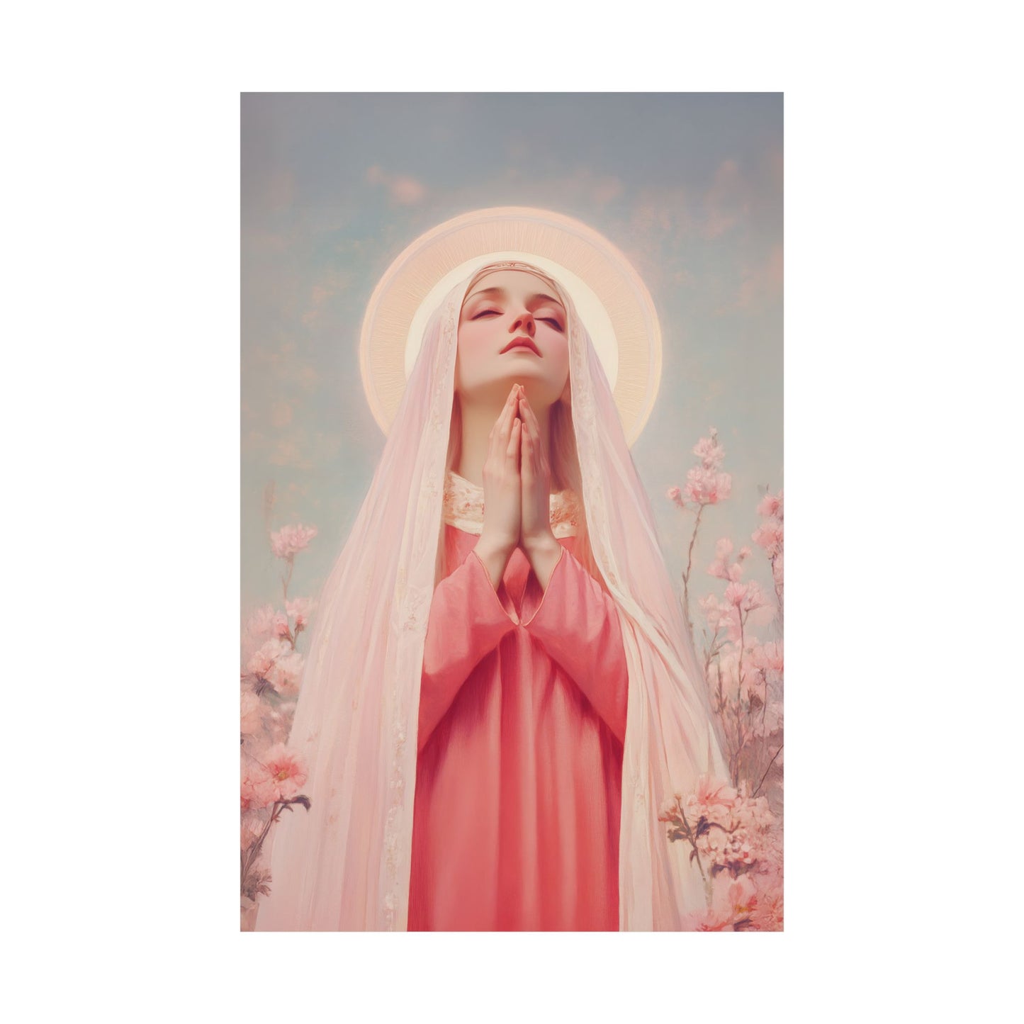 Saint Illuminata - Sanctified Souls Print - Multiple Sizes - Premium Matte Vertical Posters