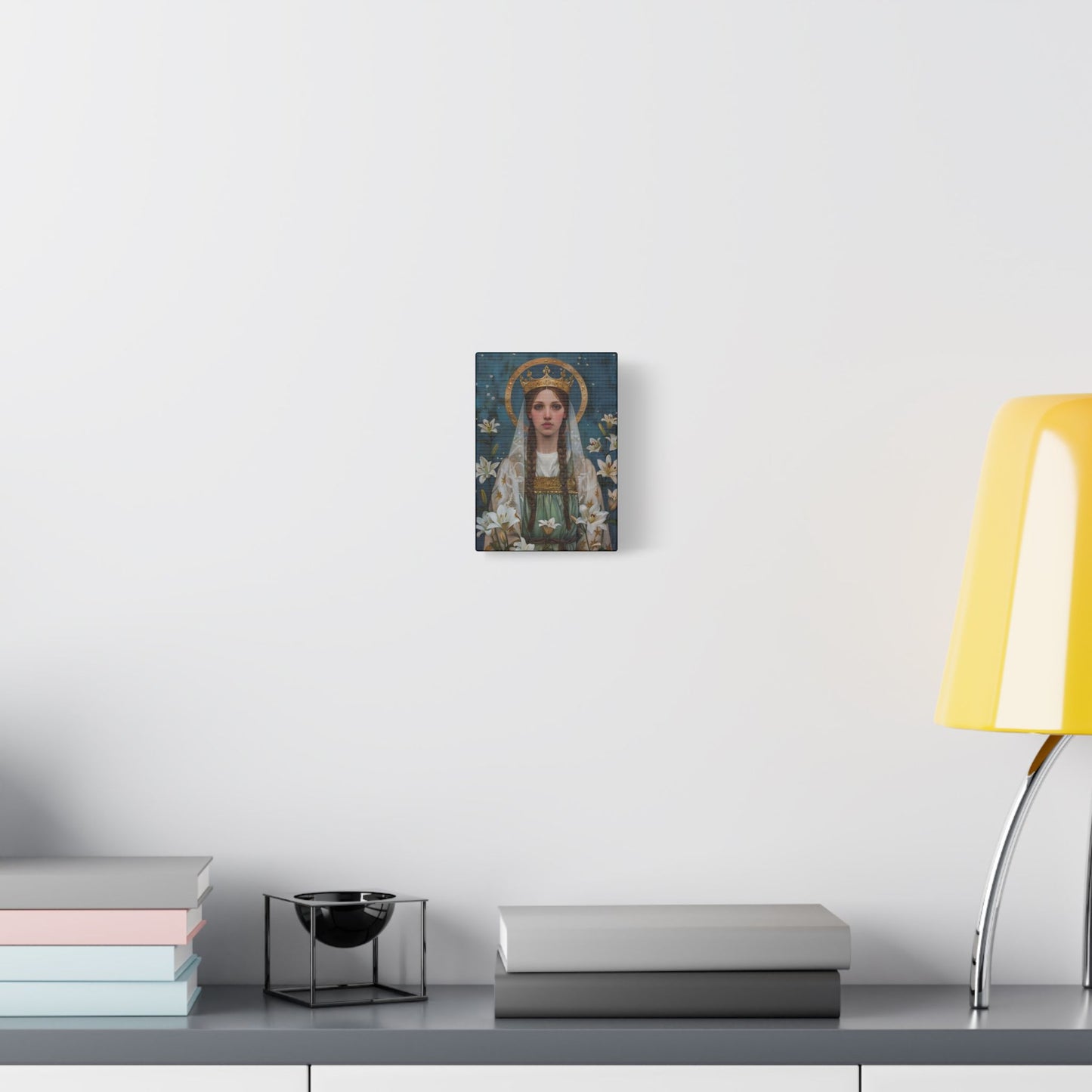 Saint Isabel of France - Museum Wrapped Canvas - Sanctified Souls Print - Religious Art - Catholic Saint
