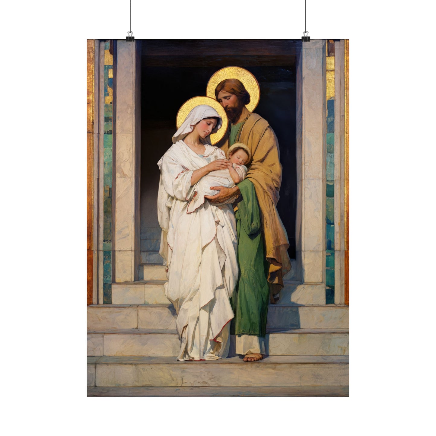 The Feast of the Presentation of the Lord - Holy Family - Sanctified Souls Print - Multiple Sizes - Premium Matte Vertical Posters