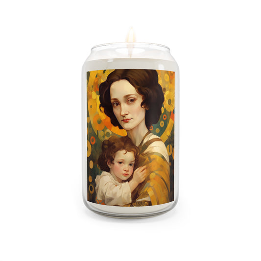 Saint Gianna Beretta Molla  - Scented Prayer Candle, 13.75oz - Tall Size - Religious Prayer Candle - Catholic Art