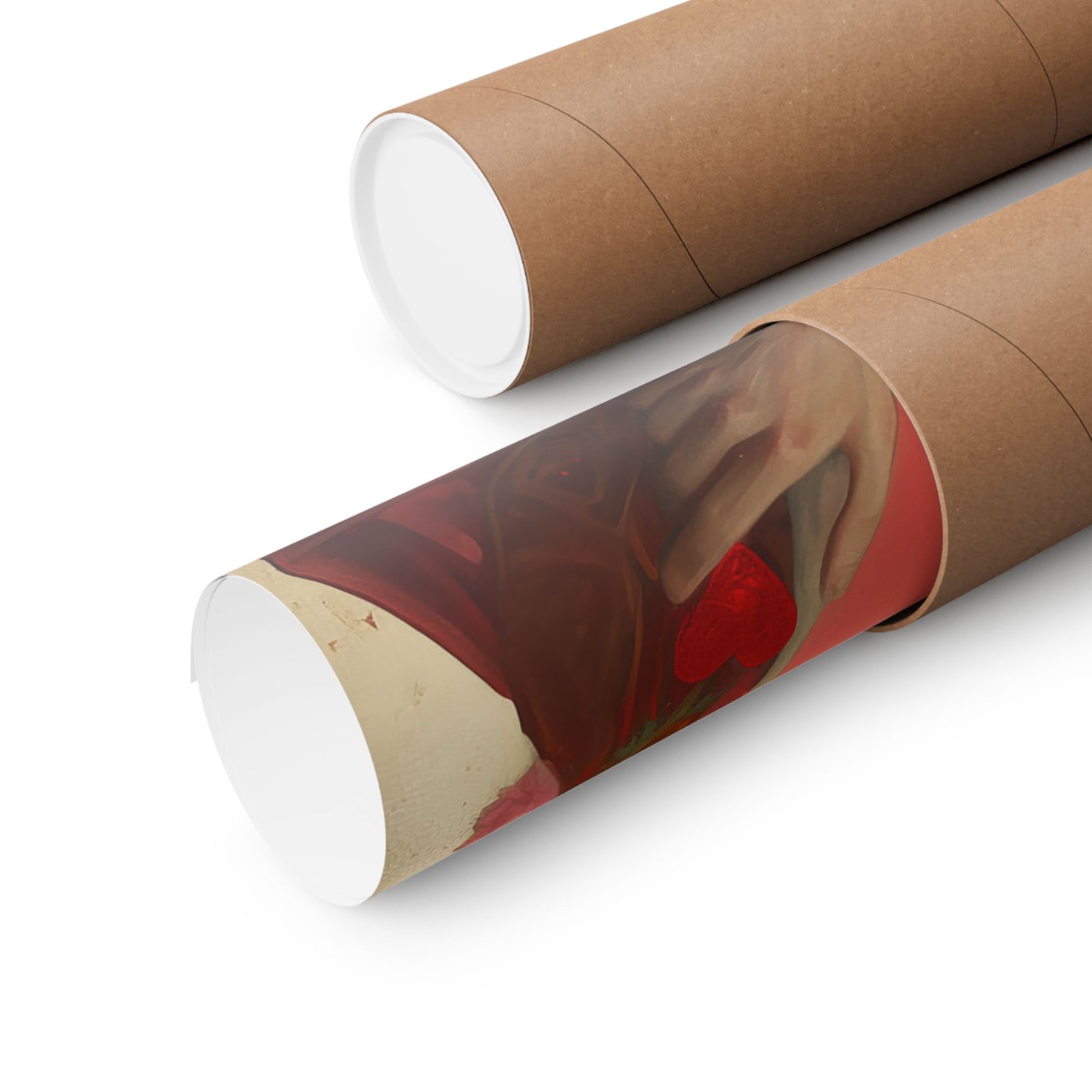 Saint Valentine Print - Sanctified Souls Print - Multiple Sizes - Premium Matte Vertical Posters