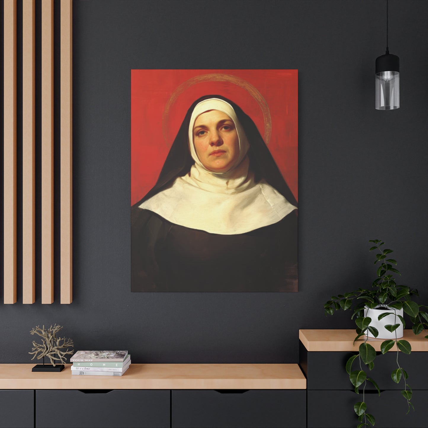 Saint Maria Giuseppa Rossello - Gallery Wrapped Canvas - Print - Religious Art for your Home - Catholic Art