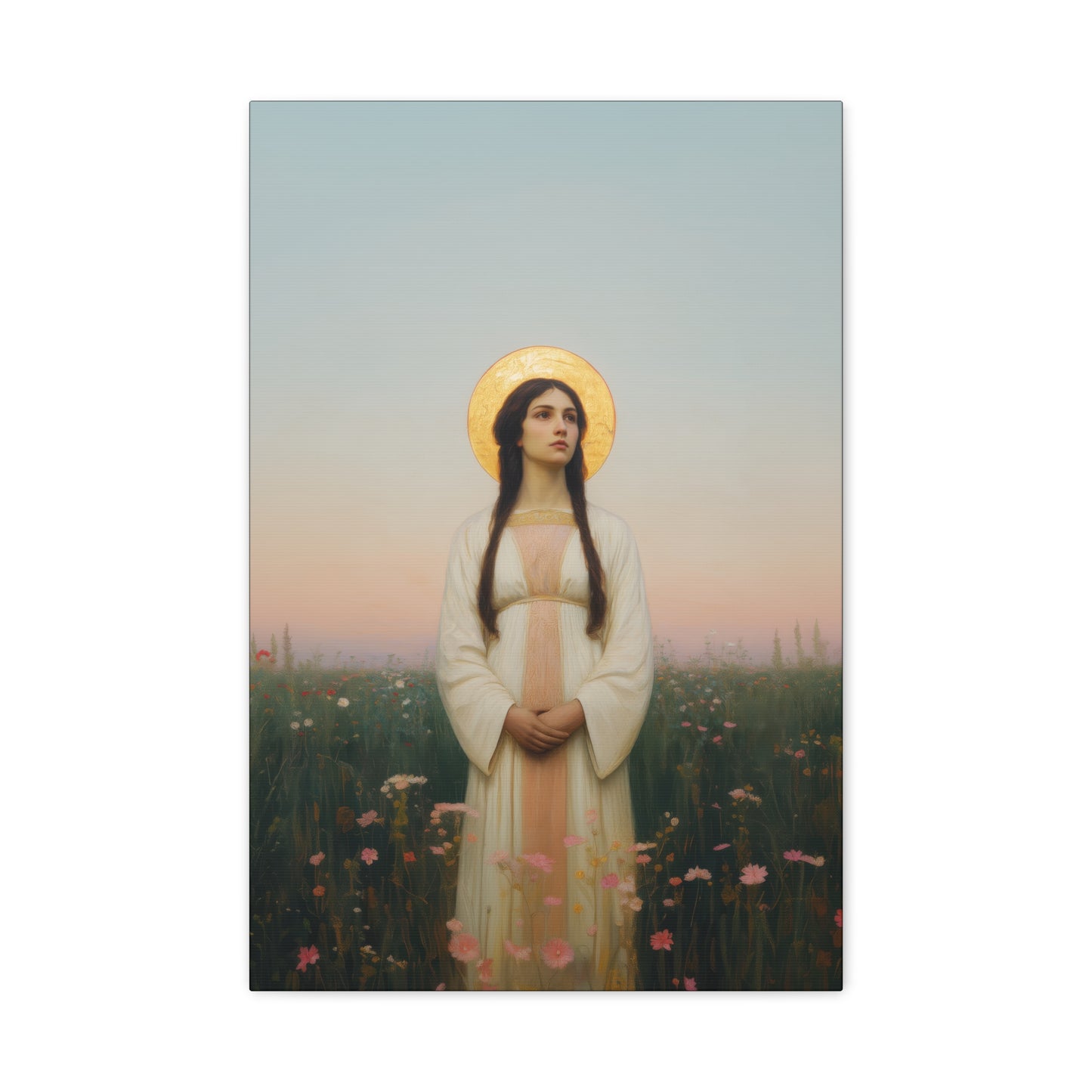Saint Sabina-  Museum Wrapped Canvas - Sanctified Souls Print - Religious Art for your Home - Catholic Patron Saint Art