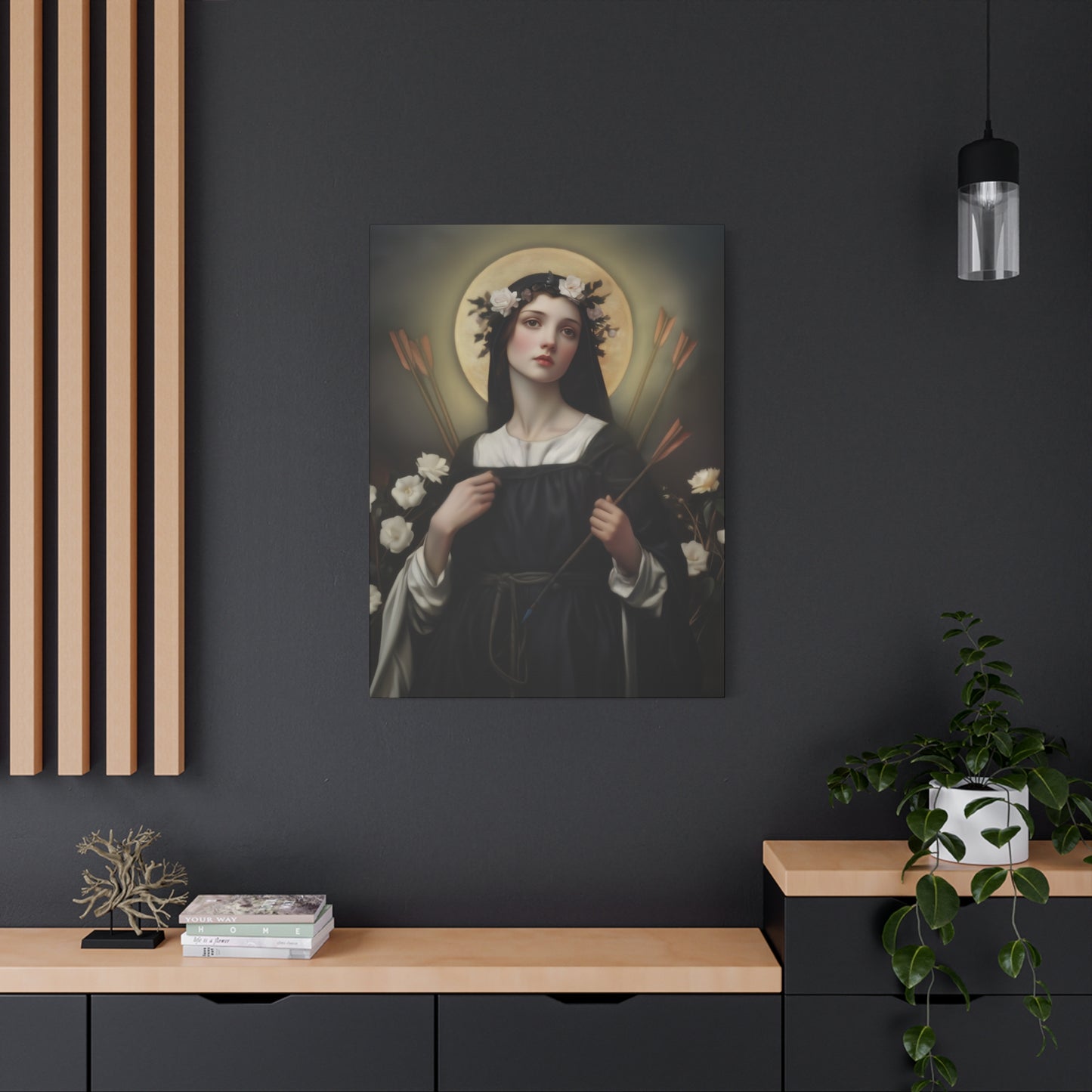 Saint Dorothy of Montau - Gallery Wrapped Canvas - Print - Religious Art for your Home - Catholic Art