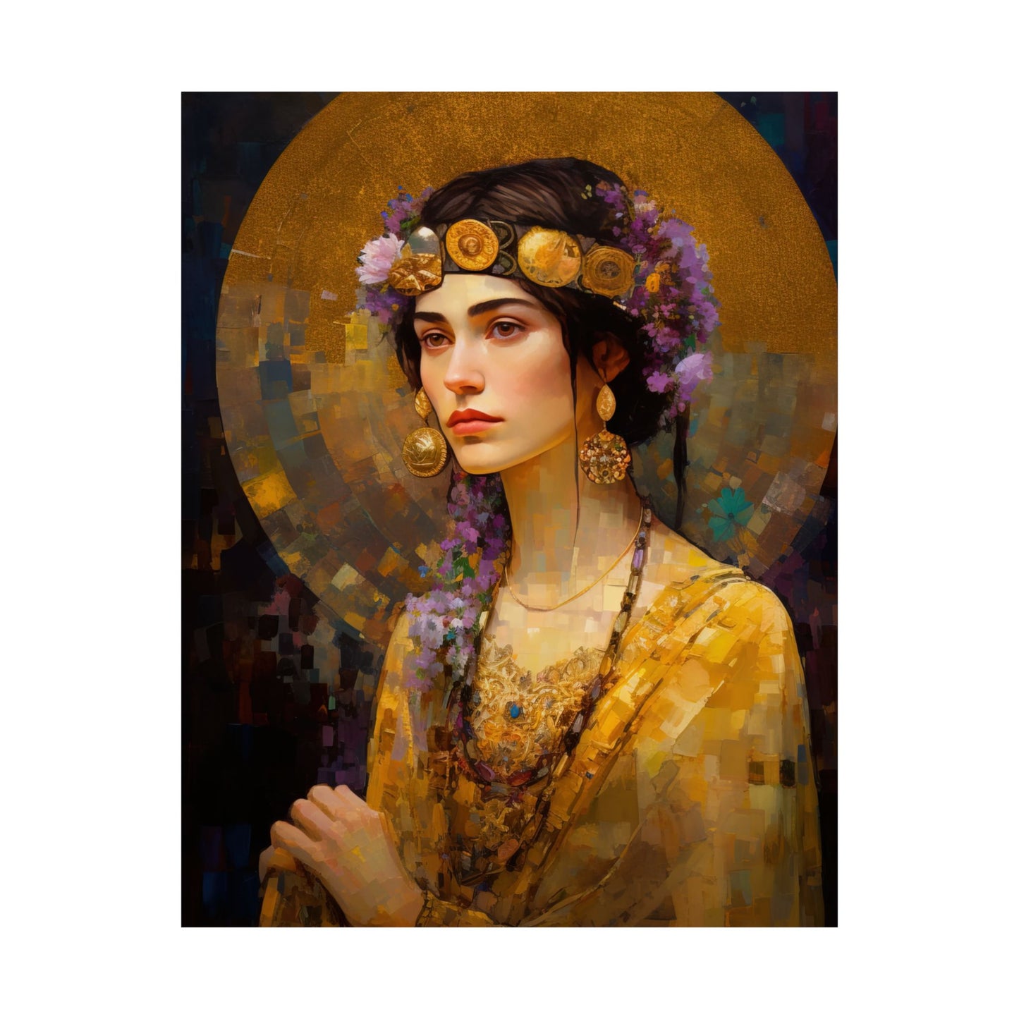 Saint Lydia Purpuraria - Sanctified Souls Print - Multiple Sizes - Premium Matte Vertical Posters