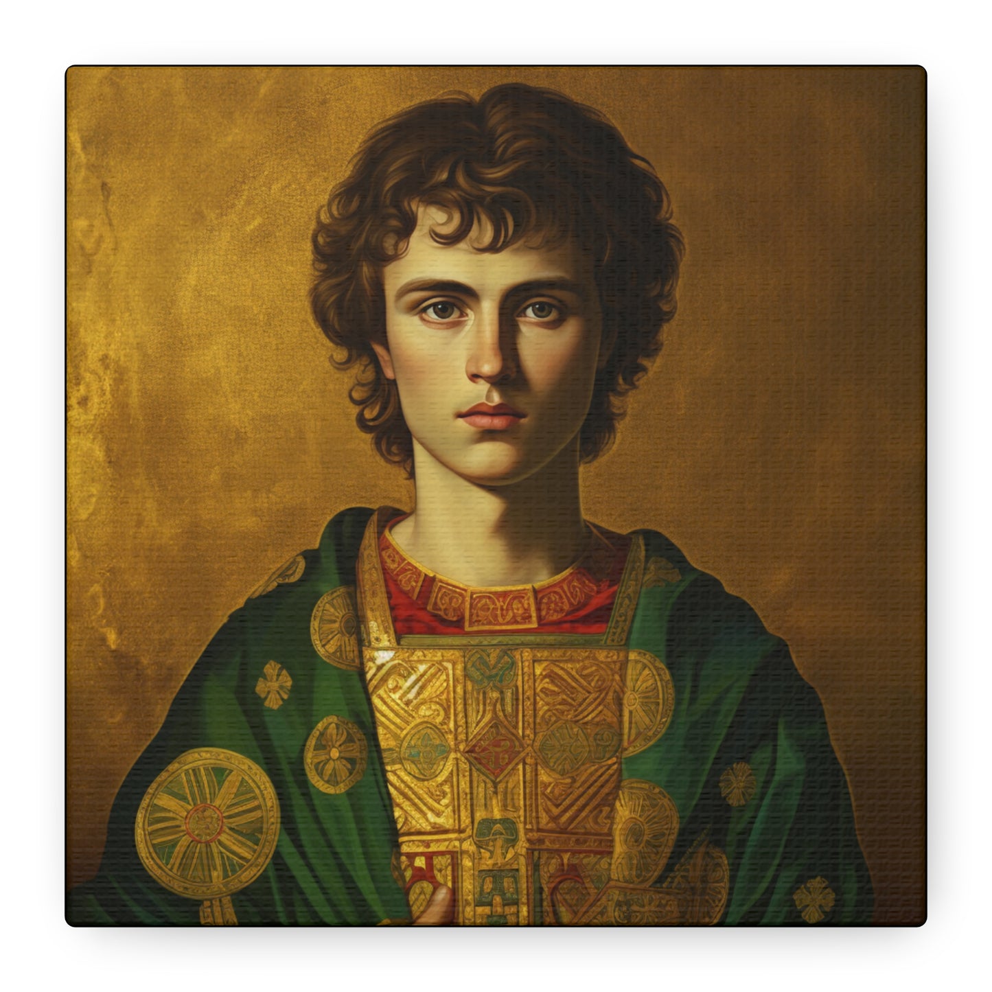 Saint Pantaleon Canvas Print - Multiple Sizes - Catholic Home art - Museum Wrapped Canvas - Sanctified Souls Print