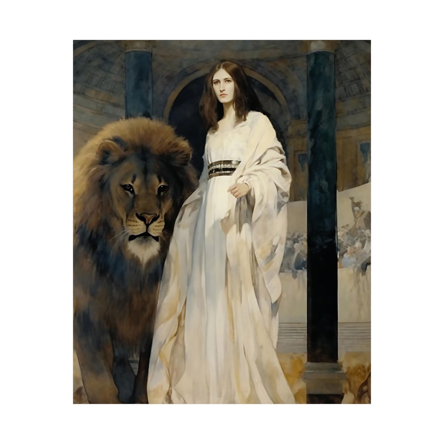 Saint Euphemia Print - Sanctified Souls Print - Multiple Sizes - Premium Matte Vertical Posters