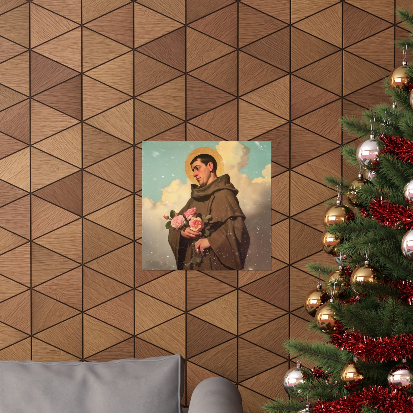 Saint Didacus of Alcala - Sanctified Souls Print - Multiple Sizes - Premium Matte Vertical Posters