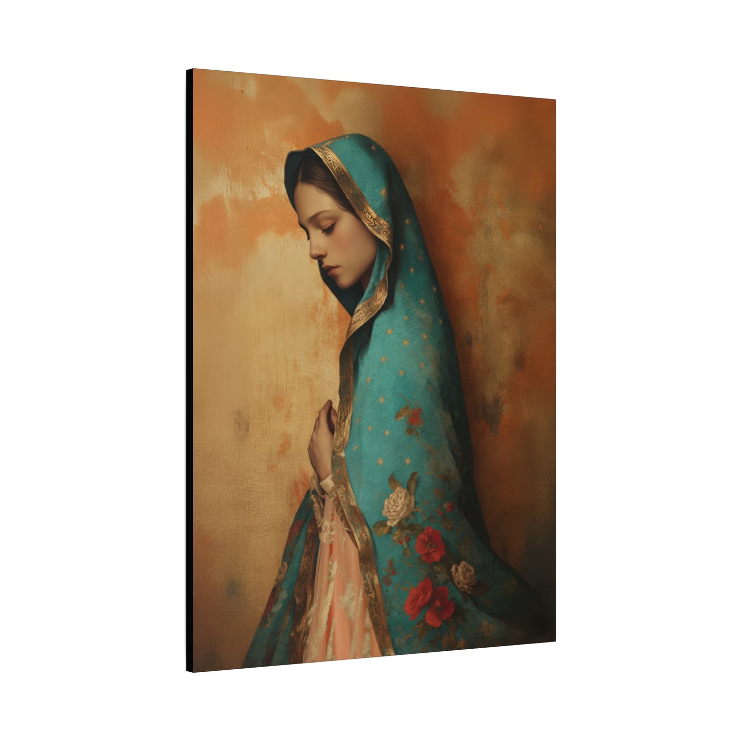 Our Lady of Guadalupe - Gallery Wrapped Canvas - Print - Religious Art for your Home - Catholic Art