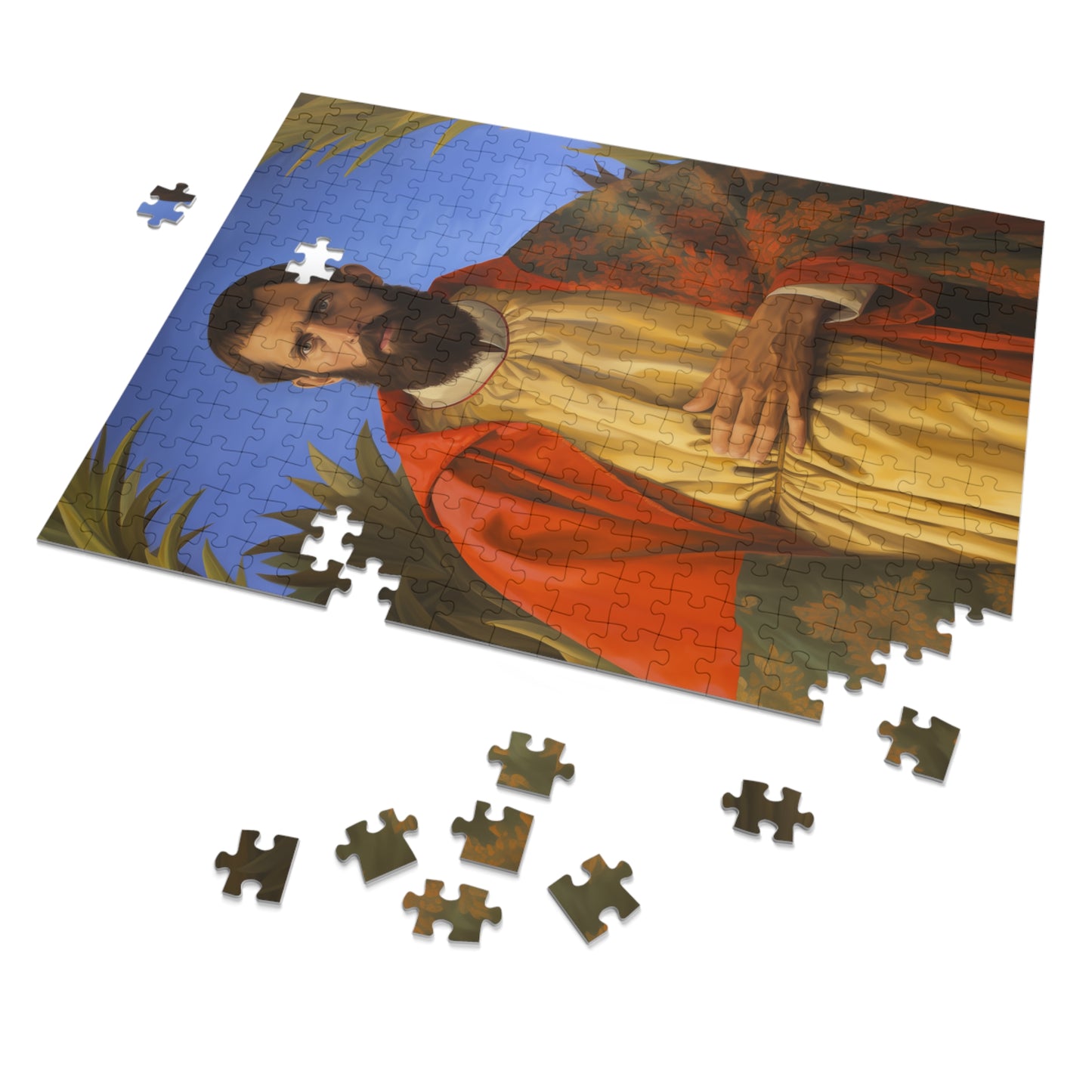 Saint Thomas the Apostle - Puzzle and Keepsake Tin - Jigsaw Puzzle (30, 110, 252, 500,1000-Piece) - Religious Puzzle