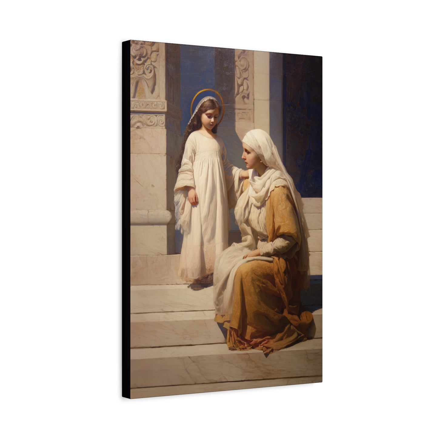 The Feast of the Presentation of the Blessed Mary - Gallery Wrapped Canvas - Print - Religious Art for your Home - Catholic