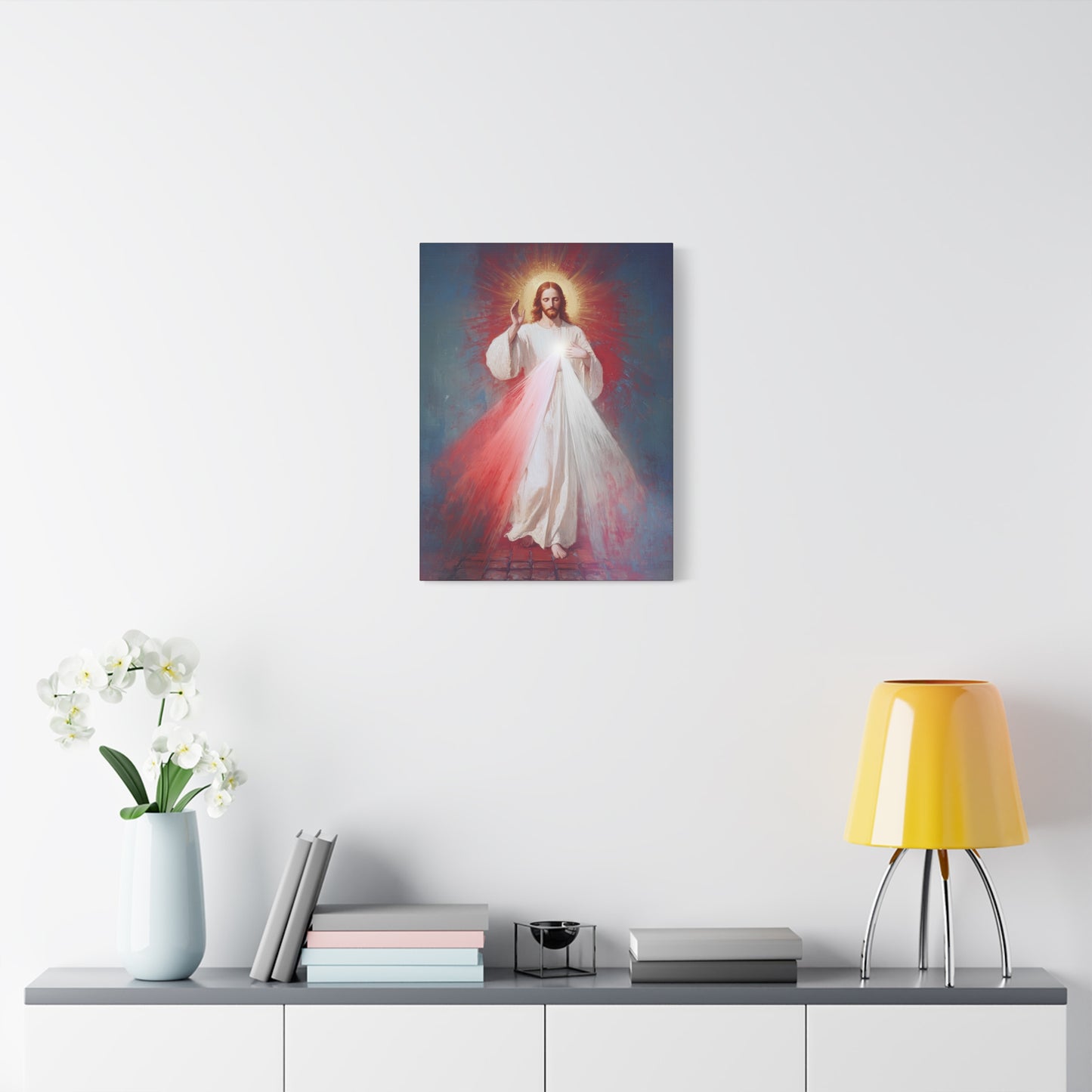 The Divine Mercy - Our Lord Jesus Christ - Gallery Wrapped Canvas - Print - Religious Art for your Home - Catholic
