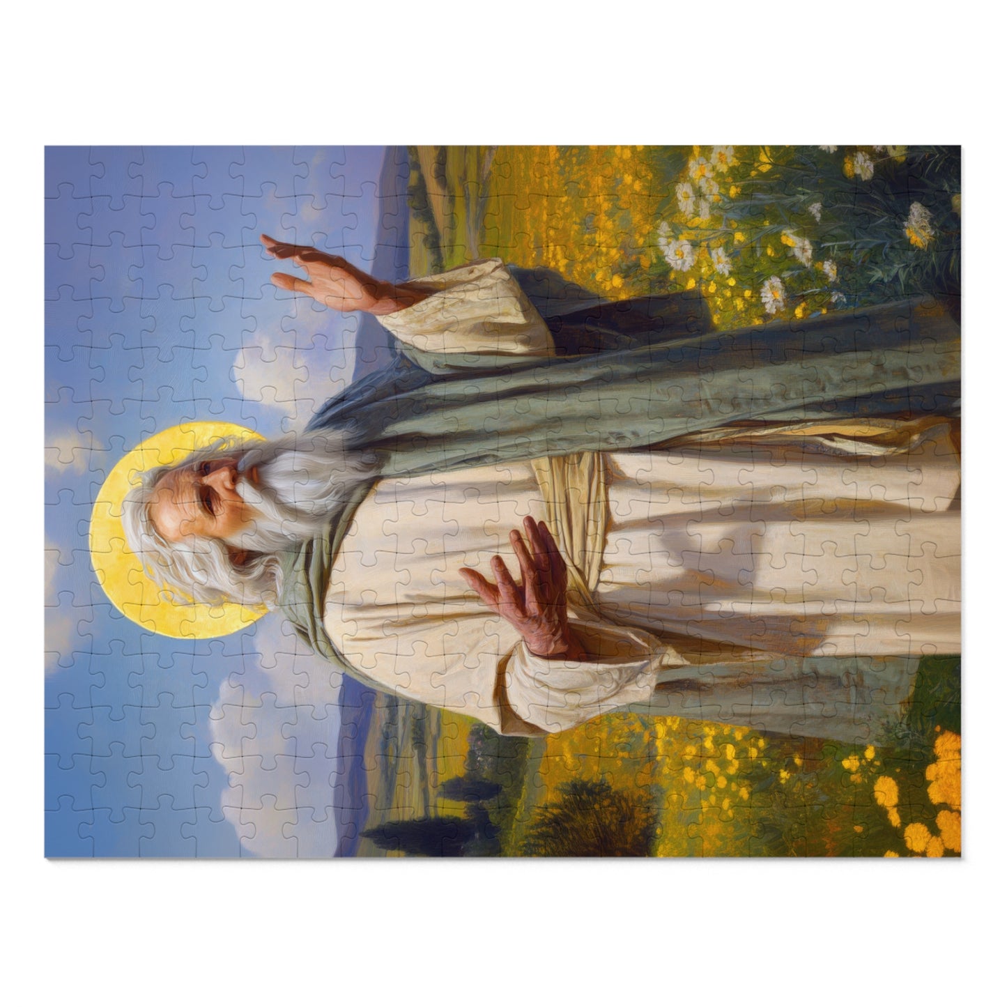 Saint Hilary of Arles - Puzzle & Keepsake Tin - Religious Jigsaw Puzzle (30, 110, 252, 500,1000-Piece)