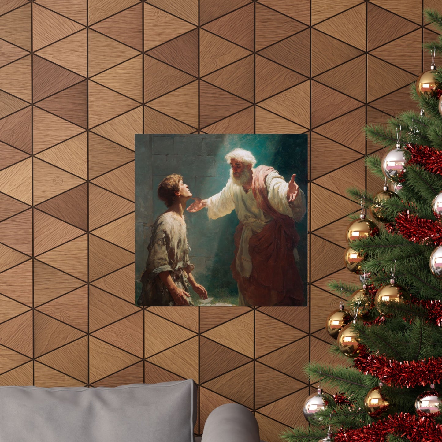 Homecoming of the Prodigal Son - Sanctified Souls Print - Multiple Sizes - Premium Matte Vertical Posters
