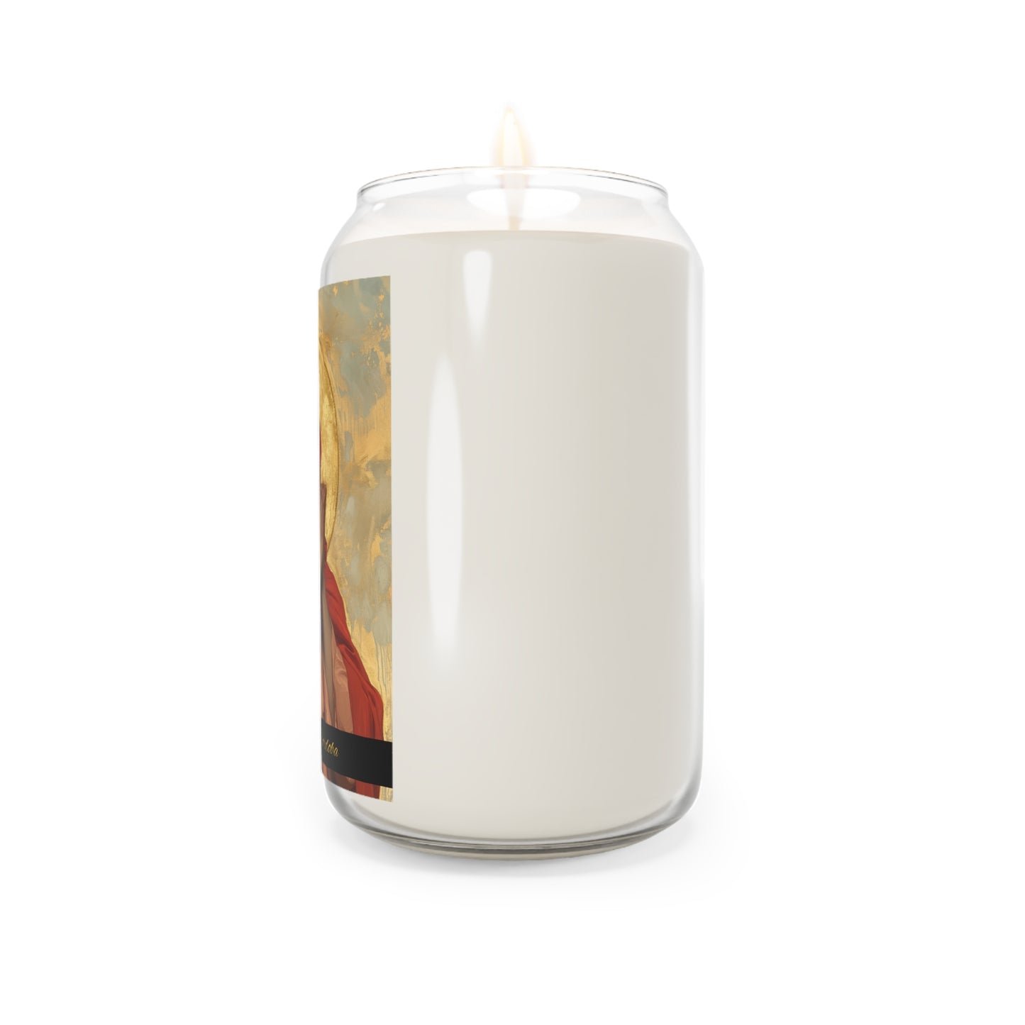 Saint Laura of Cordoba - Scented Prayer Candle, 13.75oz -  Candle - Catholic Art - prayer room Scented Candle - Saint Art