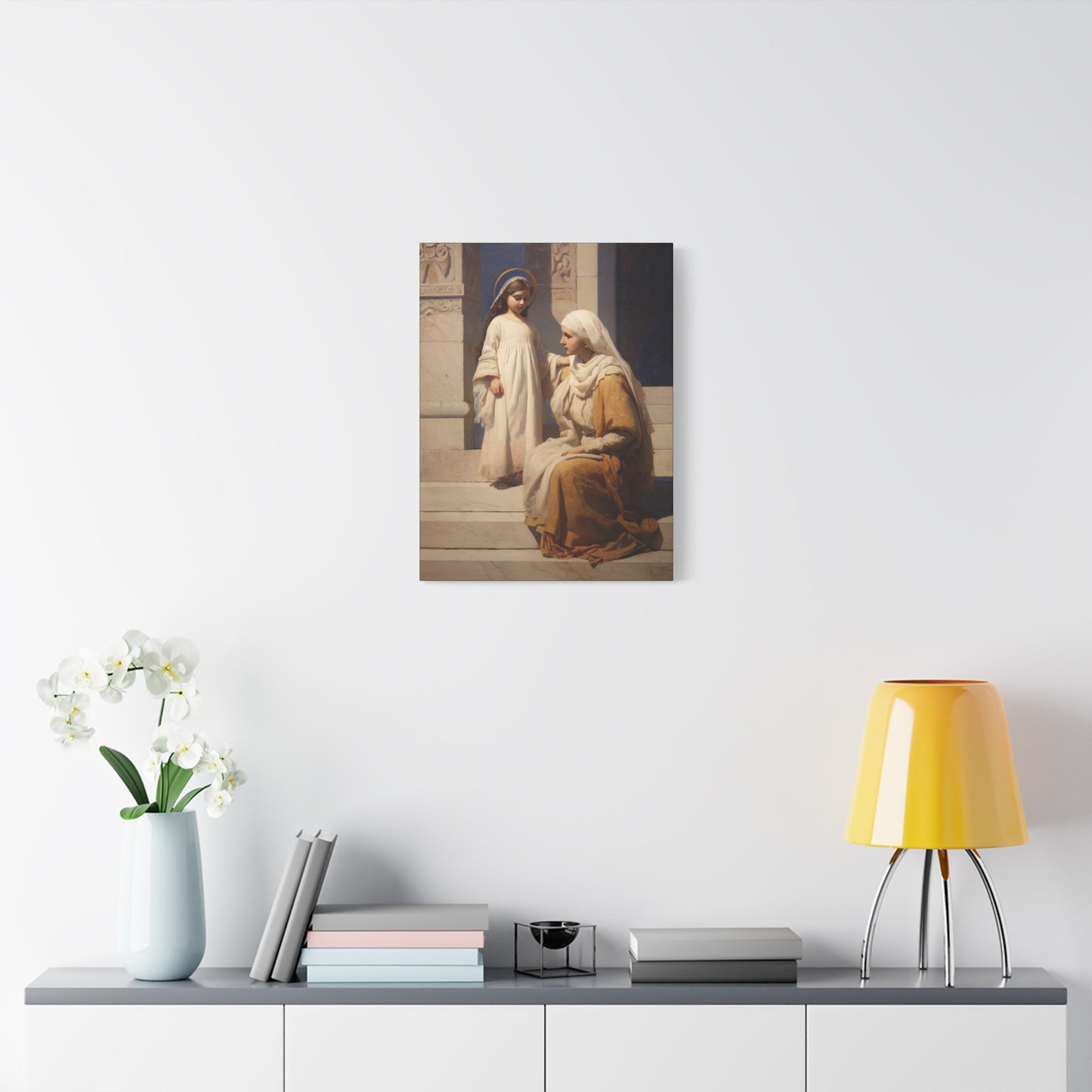 The Feast of the Presentation of the Blessed Mary - Gallery Wrapped Canvas - Print - Religious Art for your Home - Catholic