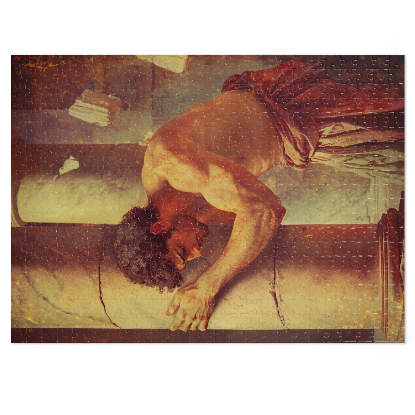 Samson - Puzzle and Keepsake Tin - Religious Jigsaw Puzzle (30, 110, 252, 500,1000-Piece)