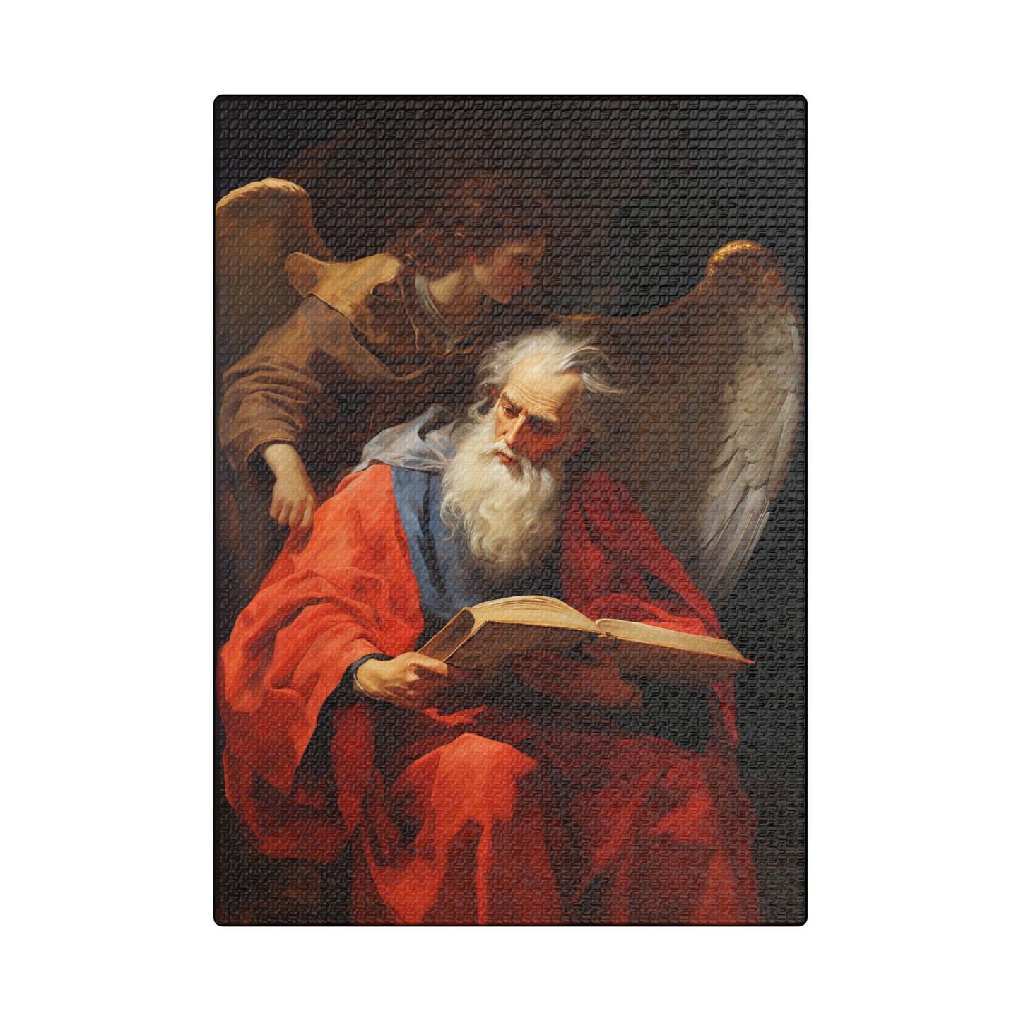 Saint Matthew the Apostle - Museum Wrapped Canvas - Sanctified Souls Print - Religious Art for your Home
