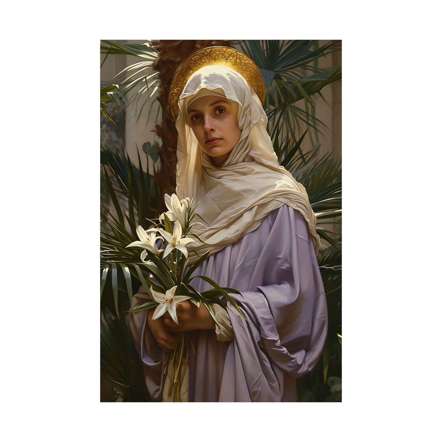 Saint Adele - Sanctified Souls Print - Multiple Sizes - Premium Matte Vertical Posters