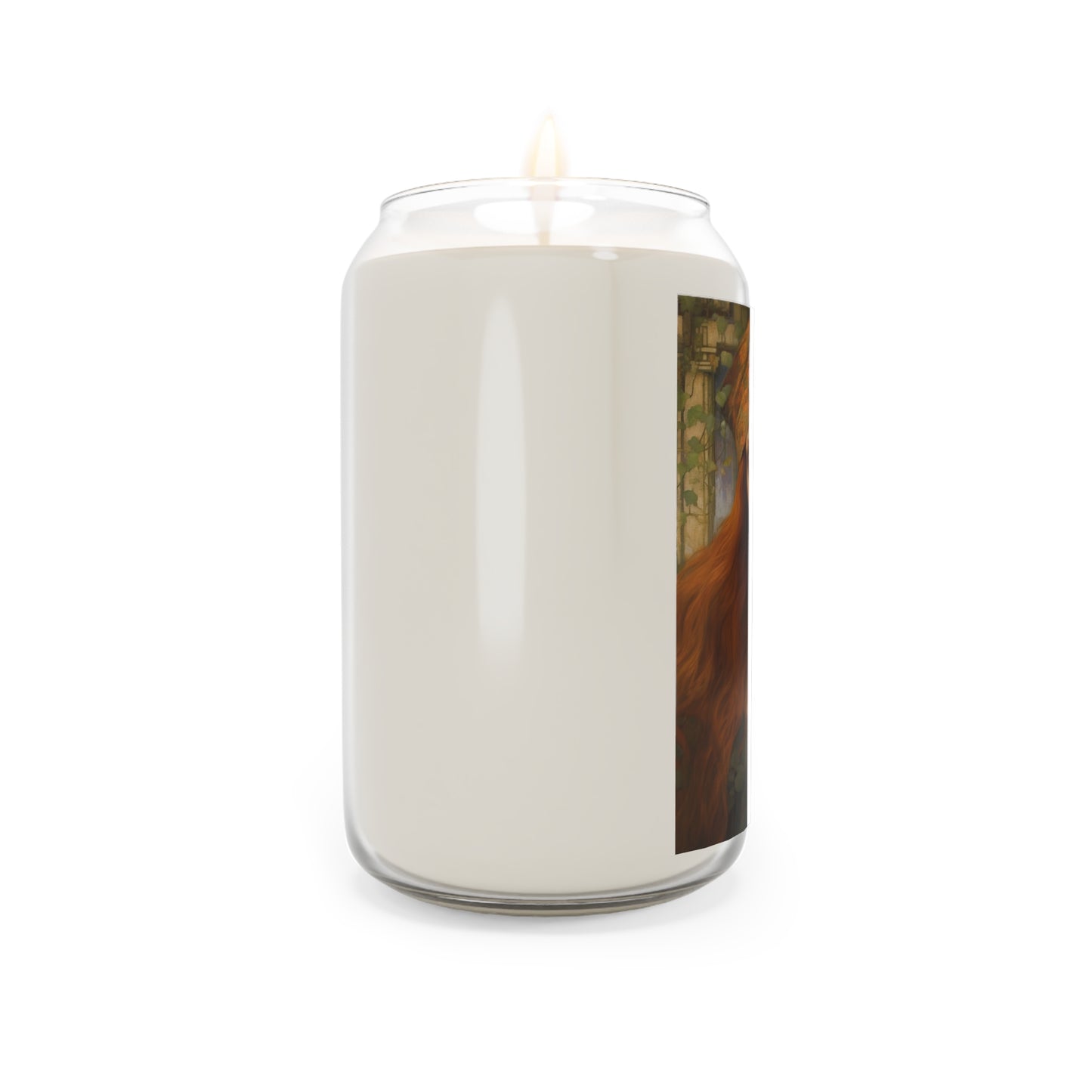 Gaze of Devotion : Mary Magdalene Scented Prayer Candle, 13.75oz - Tall Size - Religious Prayer Candle - Catholic Art