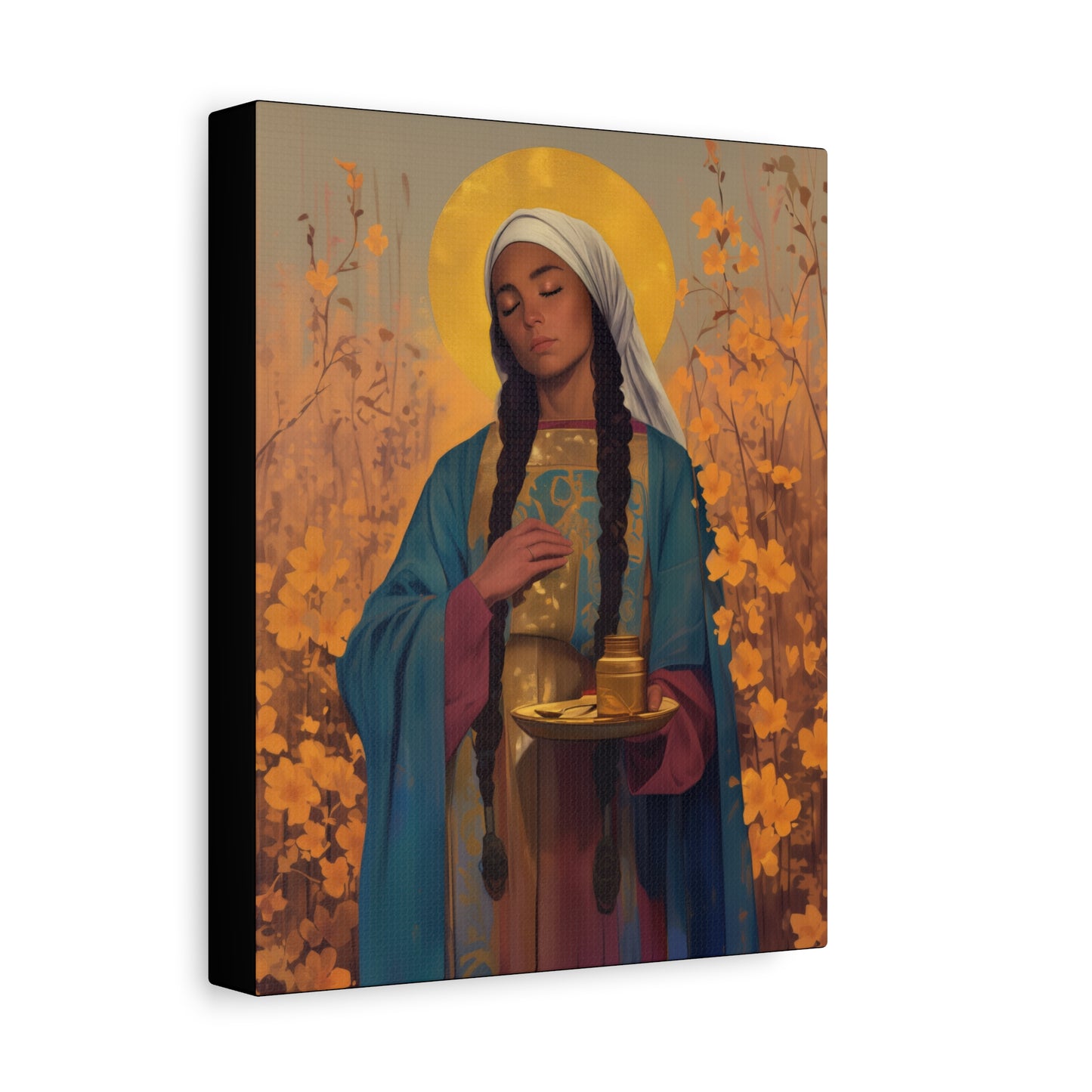Saint Hermione of Ephesus - Gallery Wrapped Canvas - Print - Religious Art for your Home - Catholic Art Print
