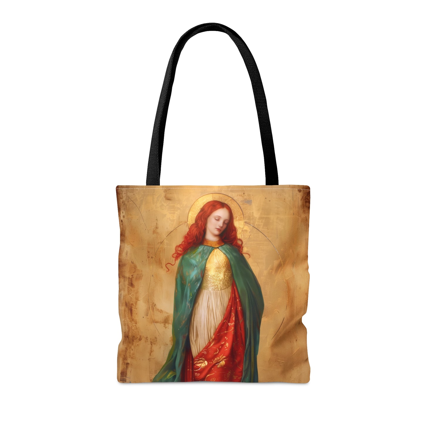Resilient Spirit - Mary Magdalene's Faithful Path Tote Bag - Large Medium Small Faith Art Bag - Catholic Faith - Religious - Prayer Bag