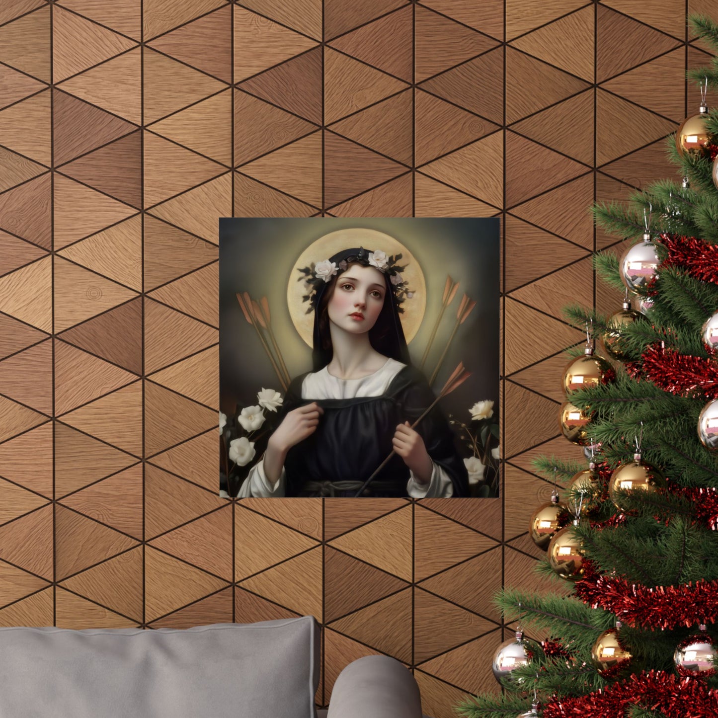 Saint Dorothy of Montau - Sanctified Souls Print - Multiple Sizes - Premium Matte Vertical Posters