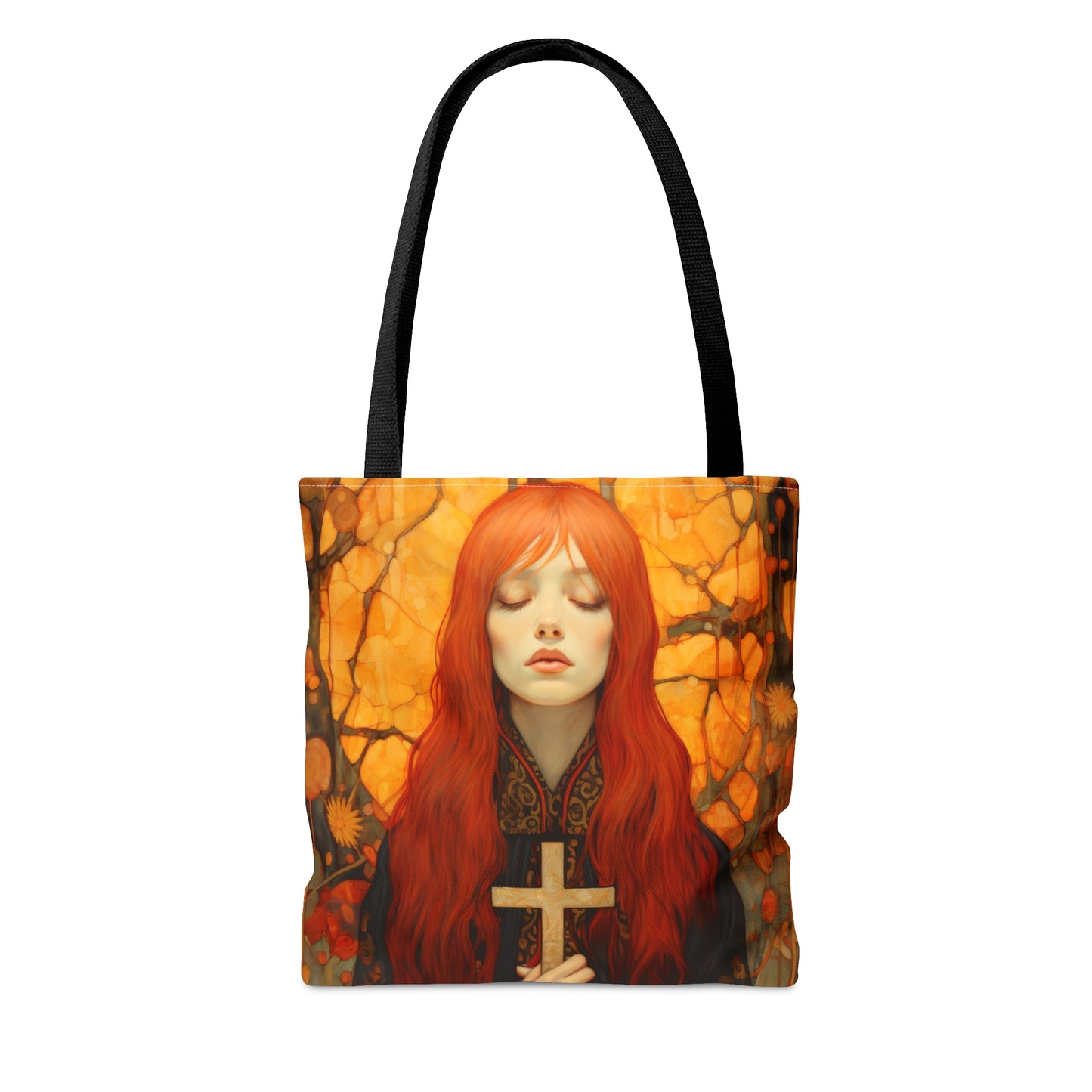 Saint Mary Magdalene Tote Bag - Large Medium Small Faith Art Bag - Catholic Faith Purse - Double Sided - Religious Art Purse