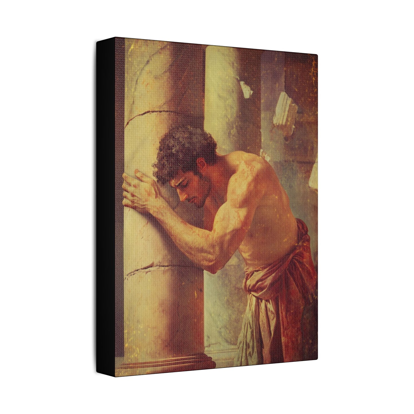 Samson - Museum Wrapped Canvas - Sanctified Souls Print - Religious Art for your Home