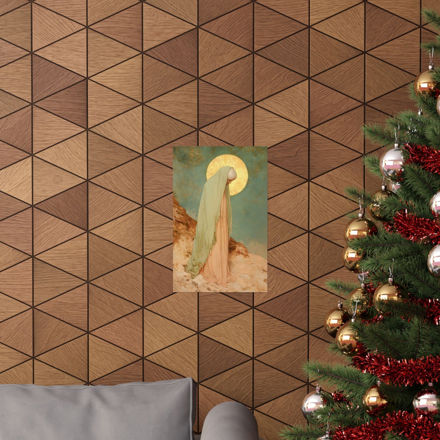 Saint Melania the Elder - Desert Mother - Sanctified Souls Print - Multiple Sizes - Premium Matte Vertical Posters