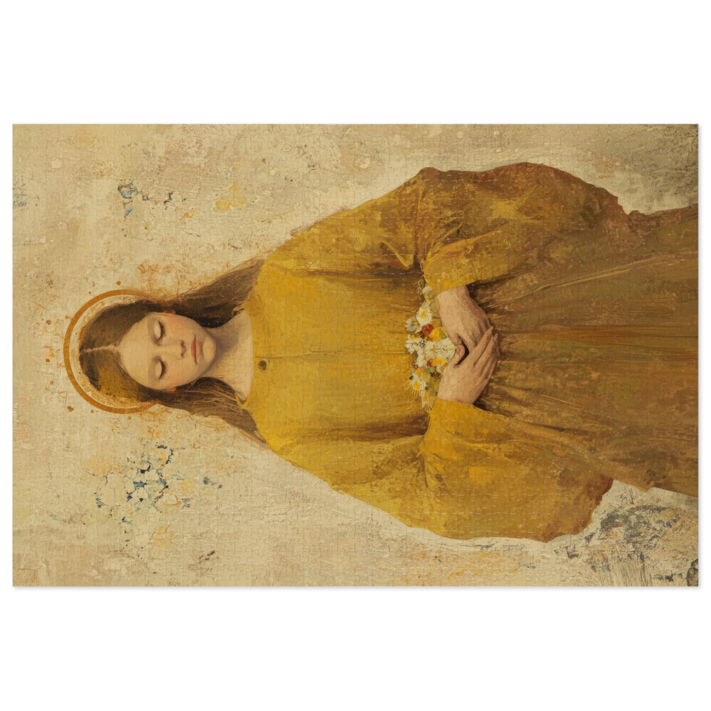 Saint Lucy - Puzzle and Keepsake Tin - Religious (30, 110, 252, 500,1000) - Religious Puzzle - Gifts for Catholic Families