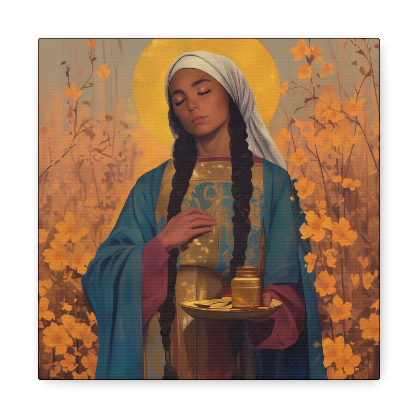 Saint Hermione of Ephesus - Gallery Wrapped Canvas - Print - Religious Art for your Home - Catholic Art Print